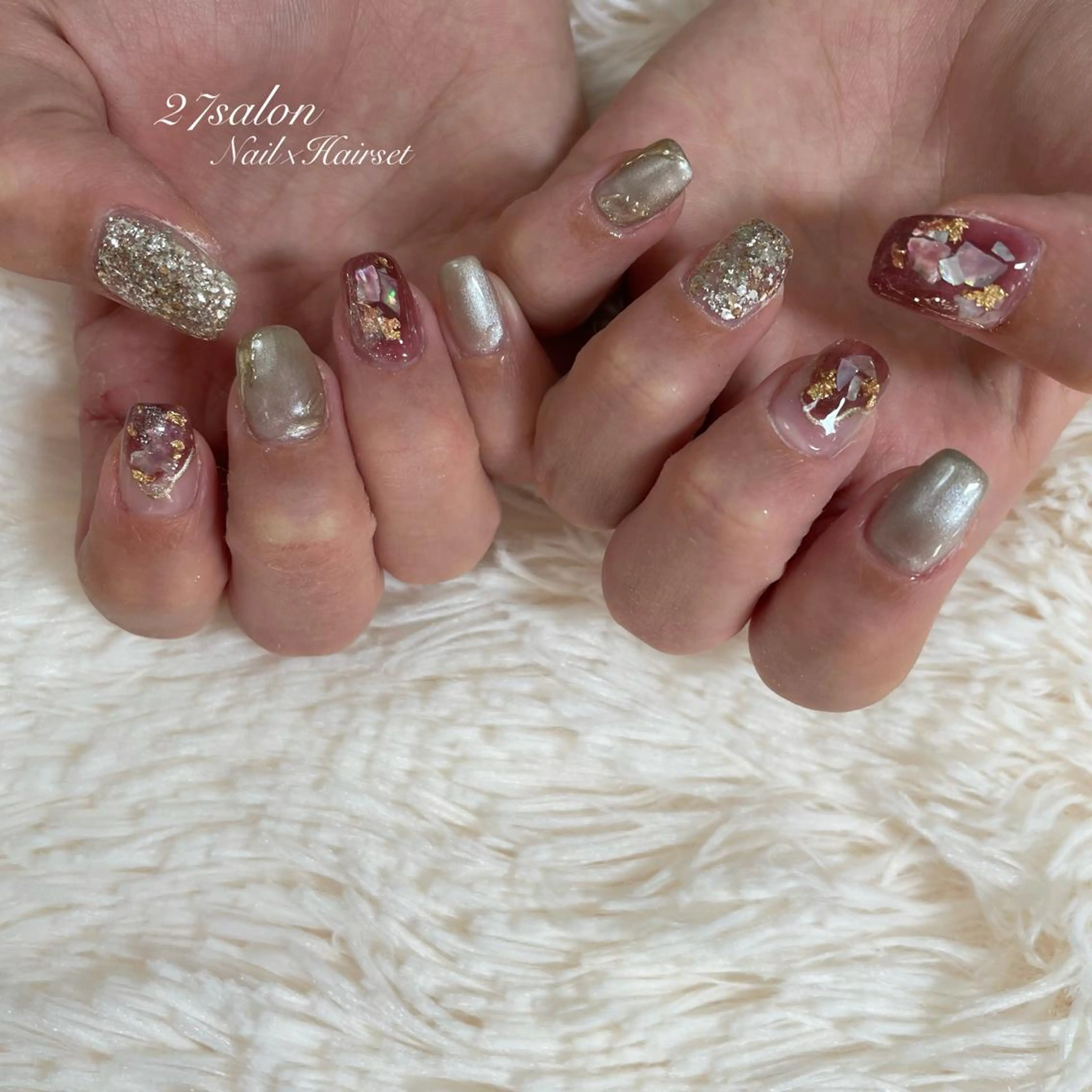 ネイル ニュアンスネイル 27salon yuinaのネイルデザイン