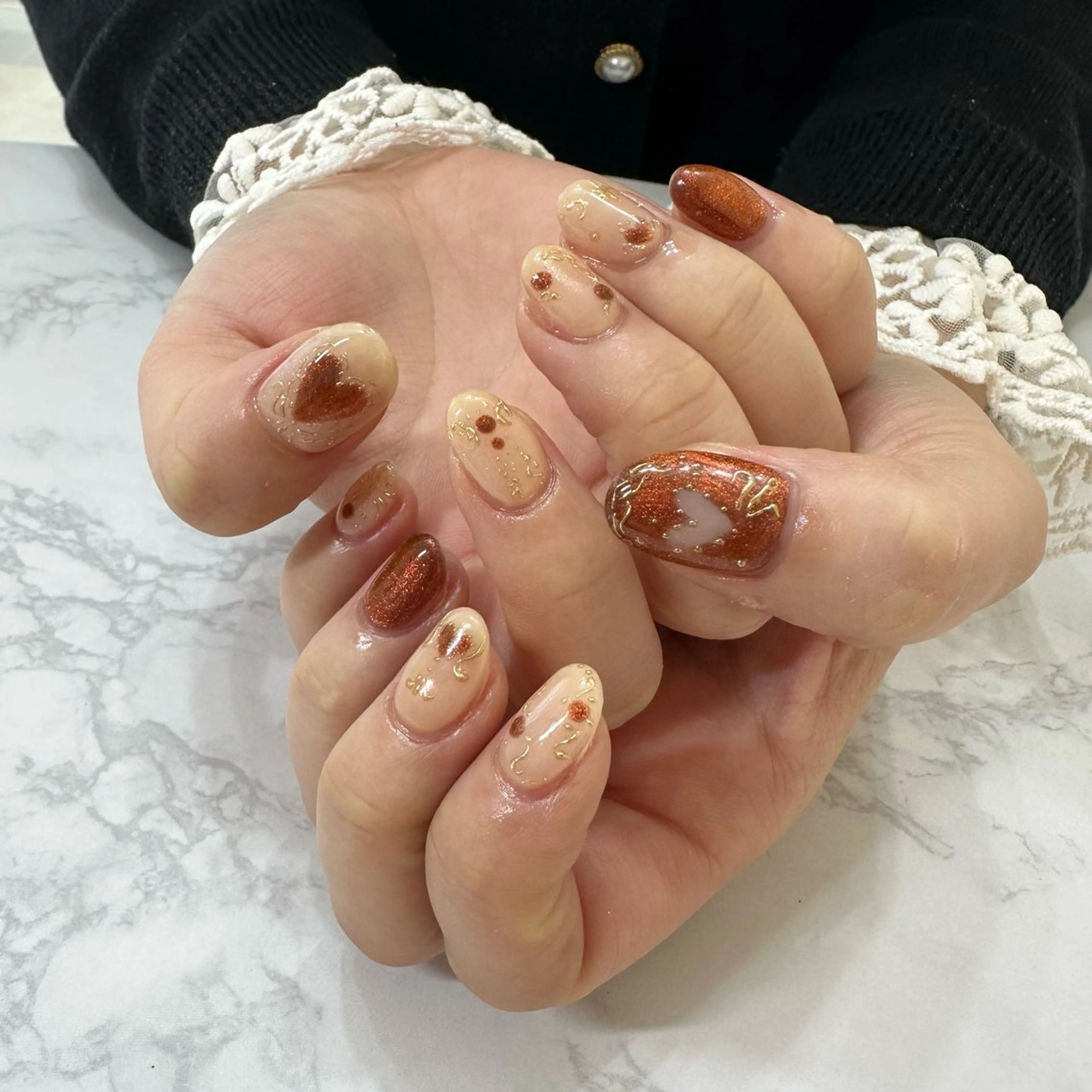 ネイル ハンドネイル Elegancia. Hiromiのネイルデザイン