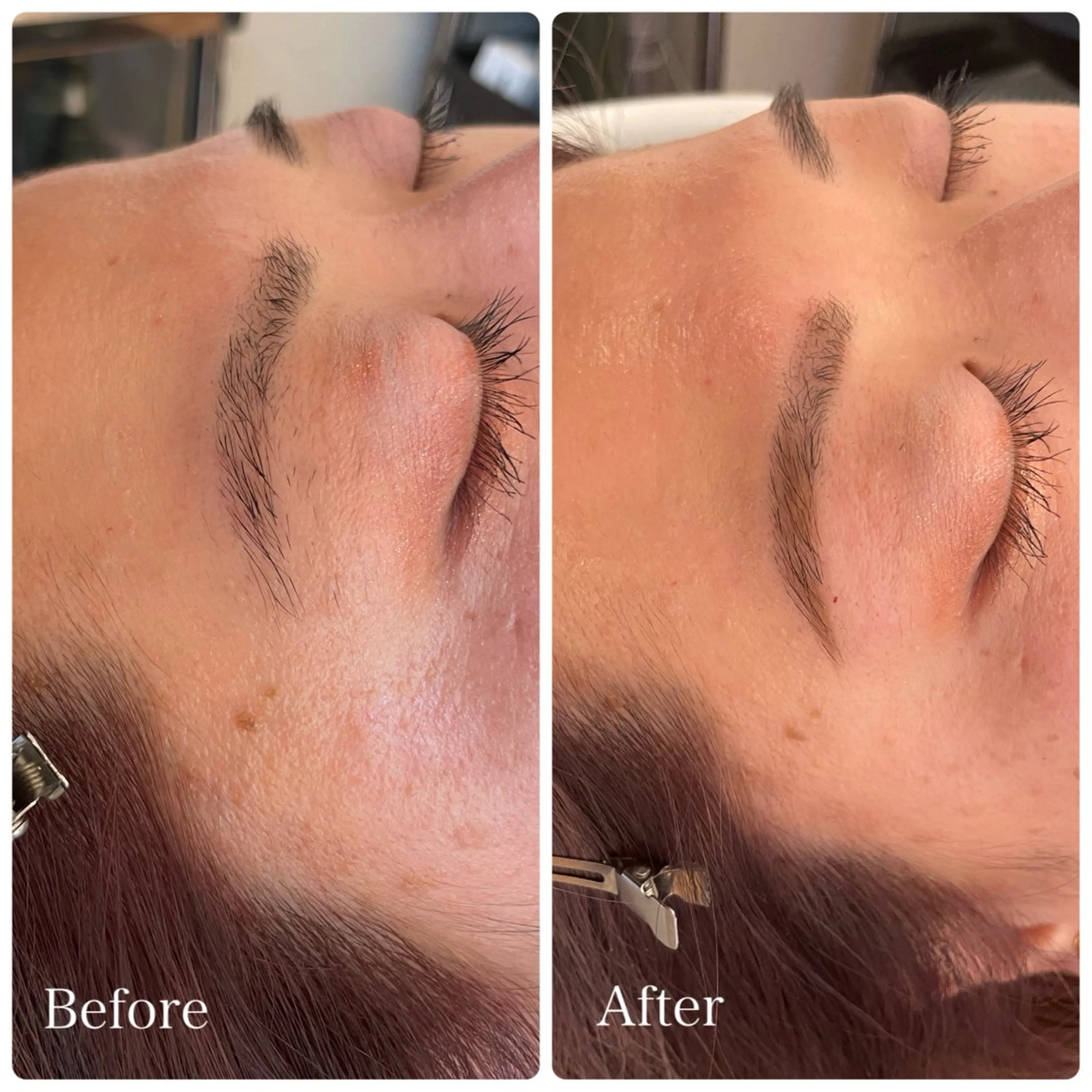 アイブロウ 眉毛ワックス脱毛 鈴木 愛華のヘアスタイル