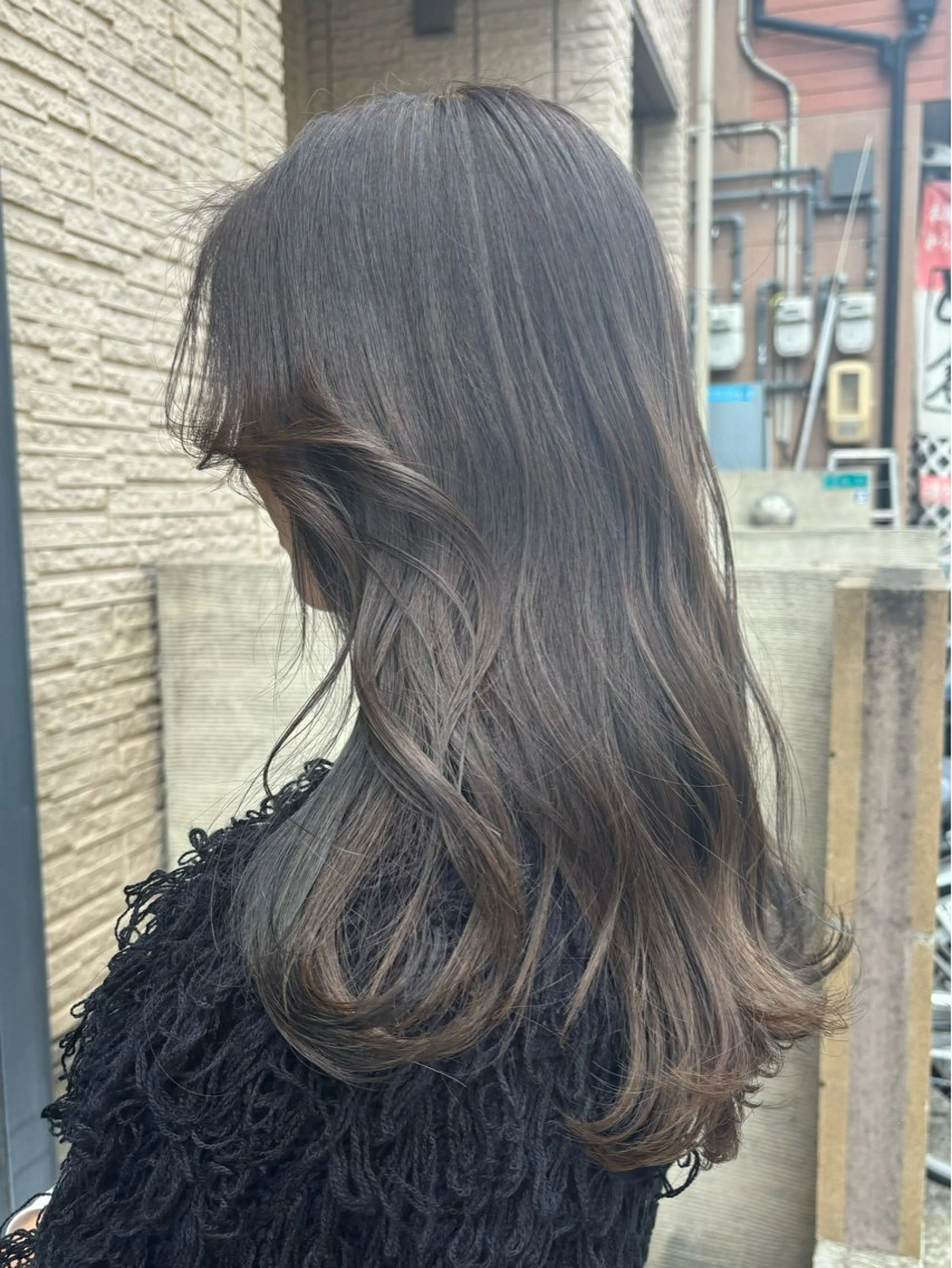 セミロング カラー orso hair【オルソーヘア】所属・airi ✂︎ orso hairのヘアスタイル