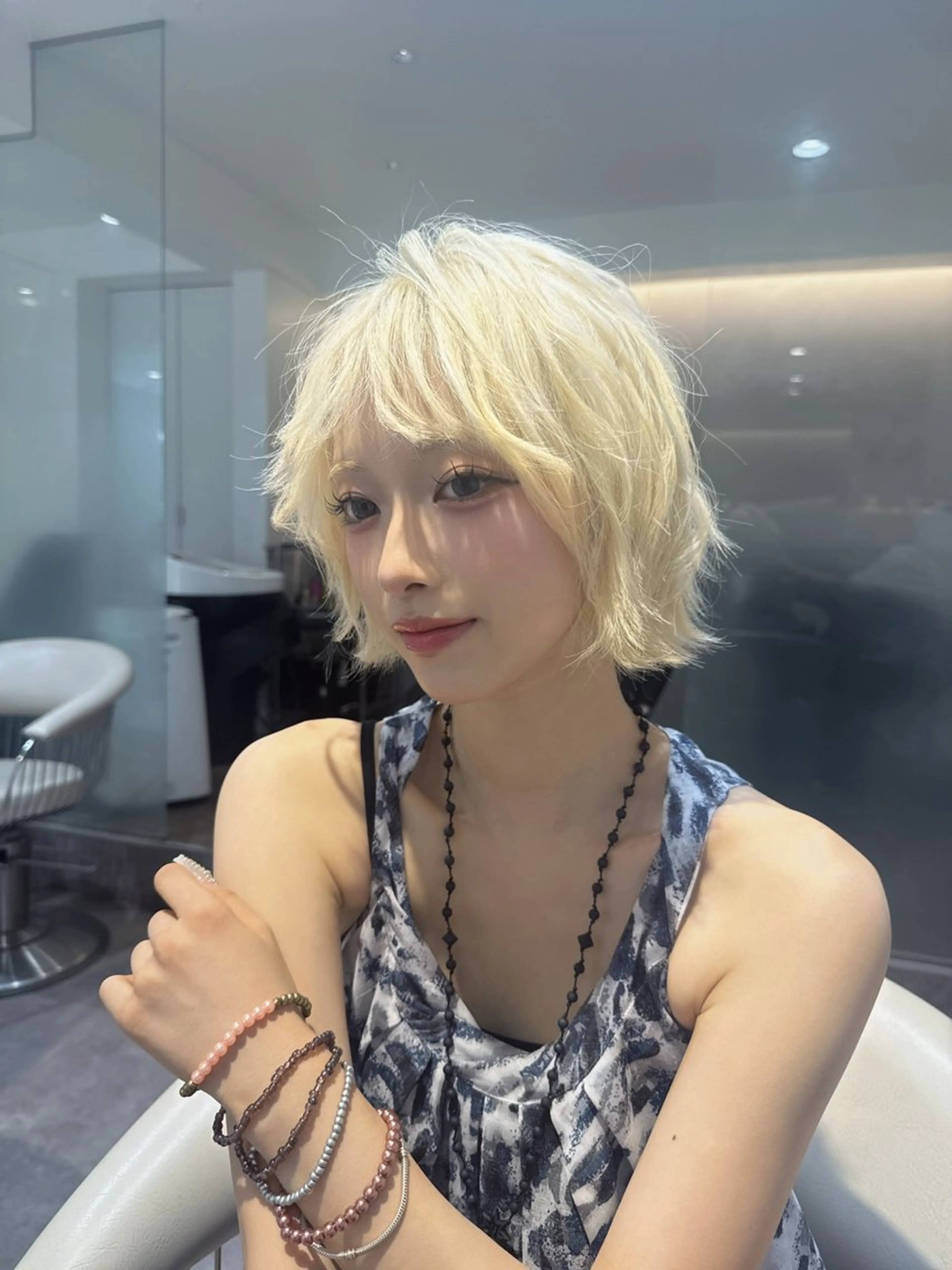 ショート カラー カット ヘアカラー 💎透明感カラー特化 💎TAISEIのヘアスタイル