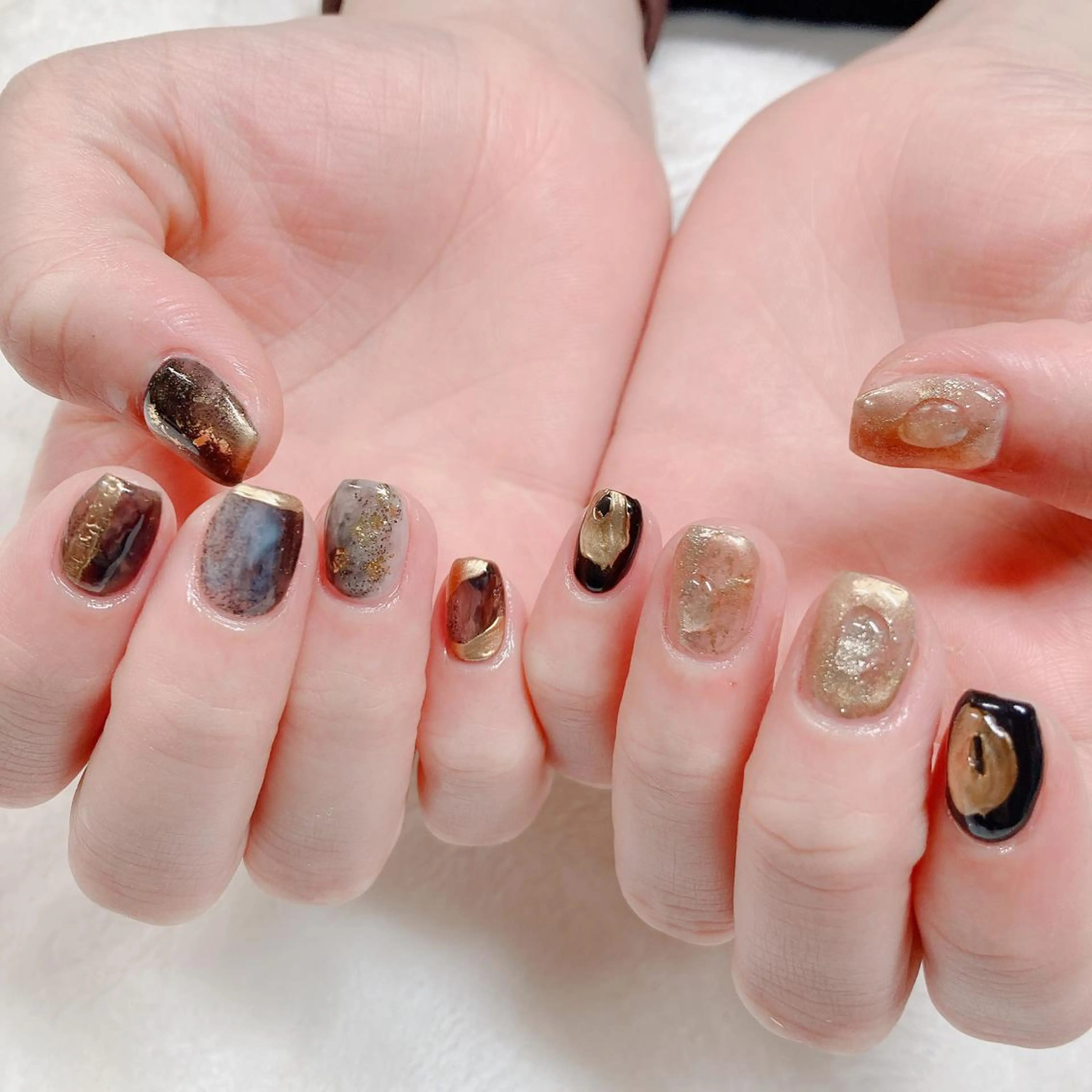 ネイル ハンドネイル 根津 綾子のネイルデザイン