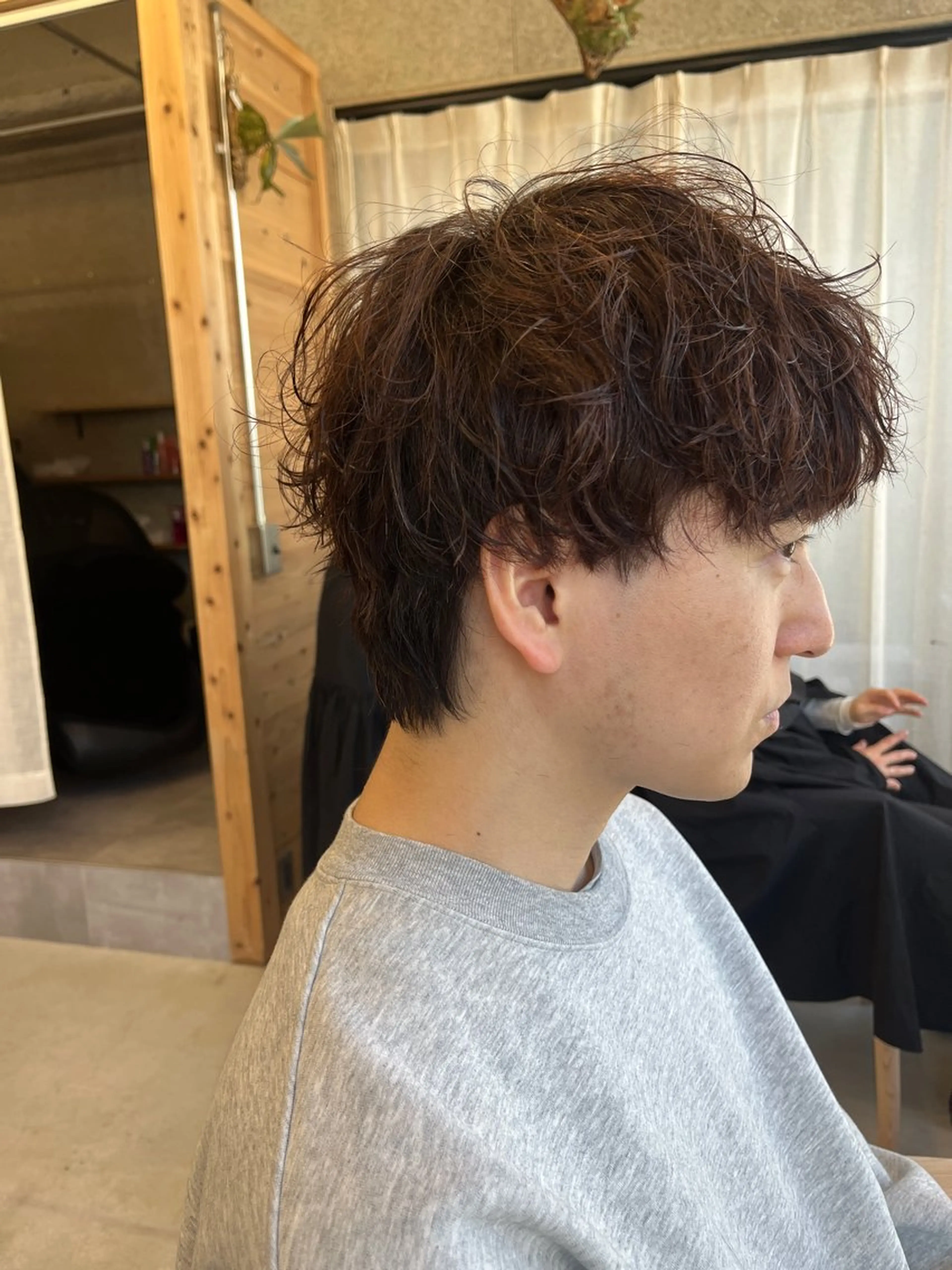 パーマ メンズ メンズパーマ/天神 大名/MIYAKEのヘアスタイル