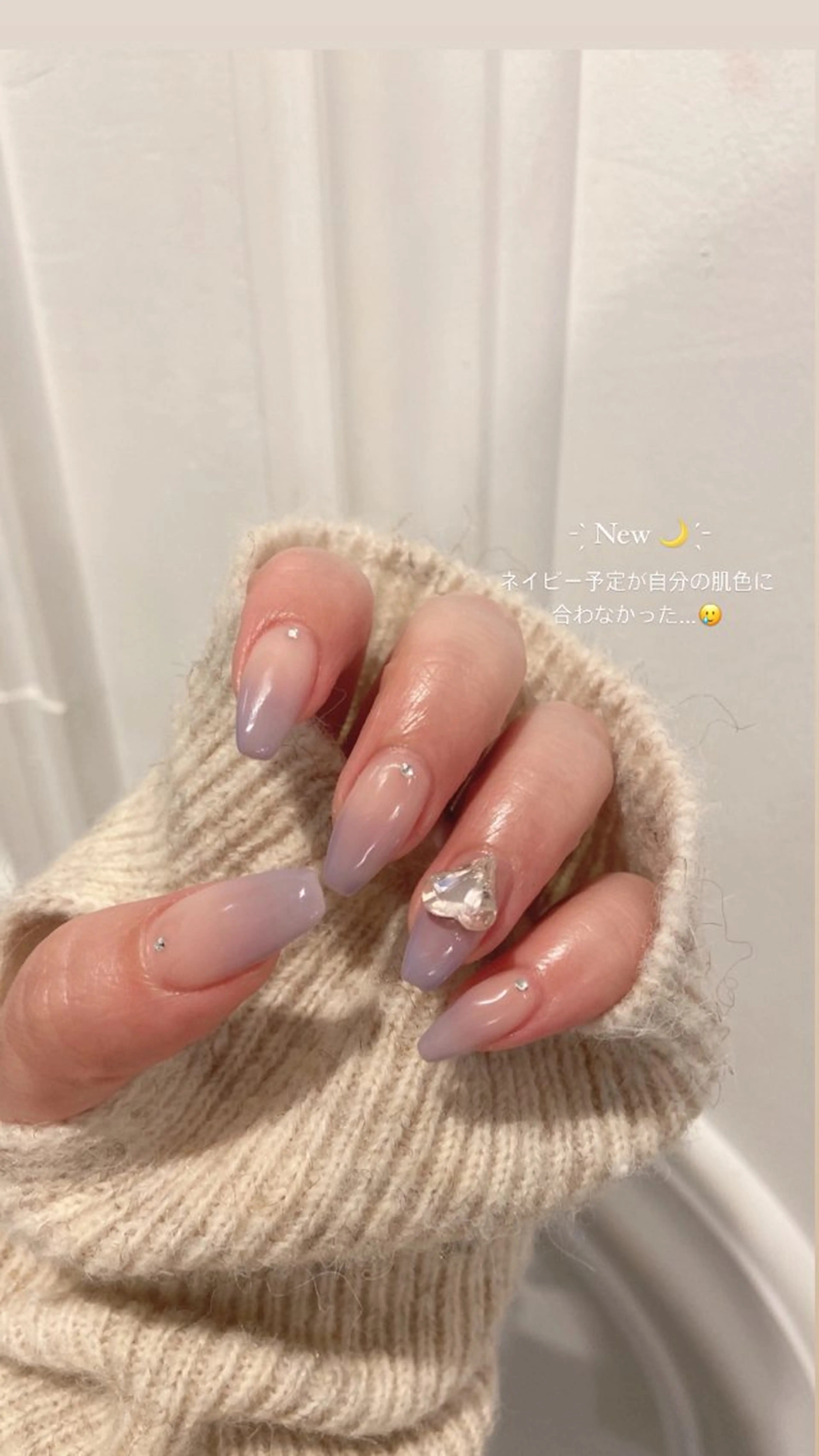 ネイル ネイビー 🧸熊谷 かほ🧸のネイルデザイン