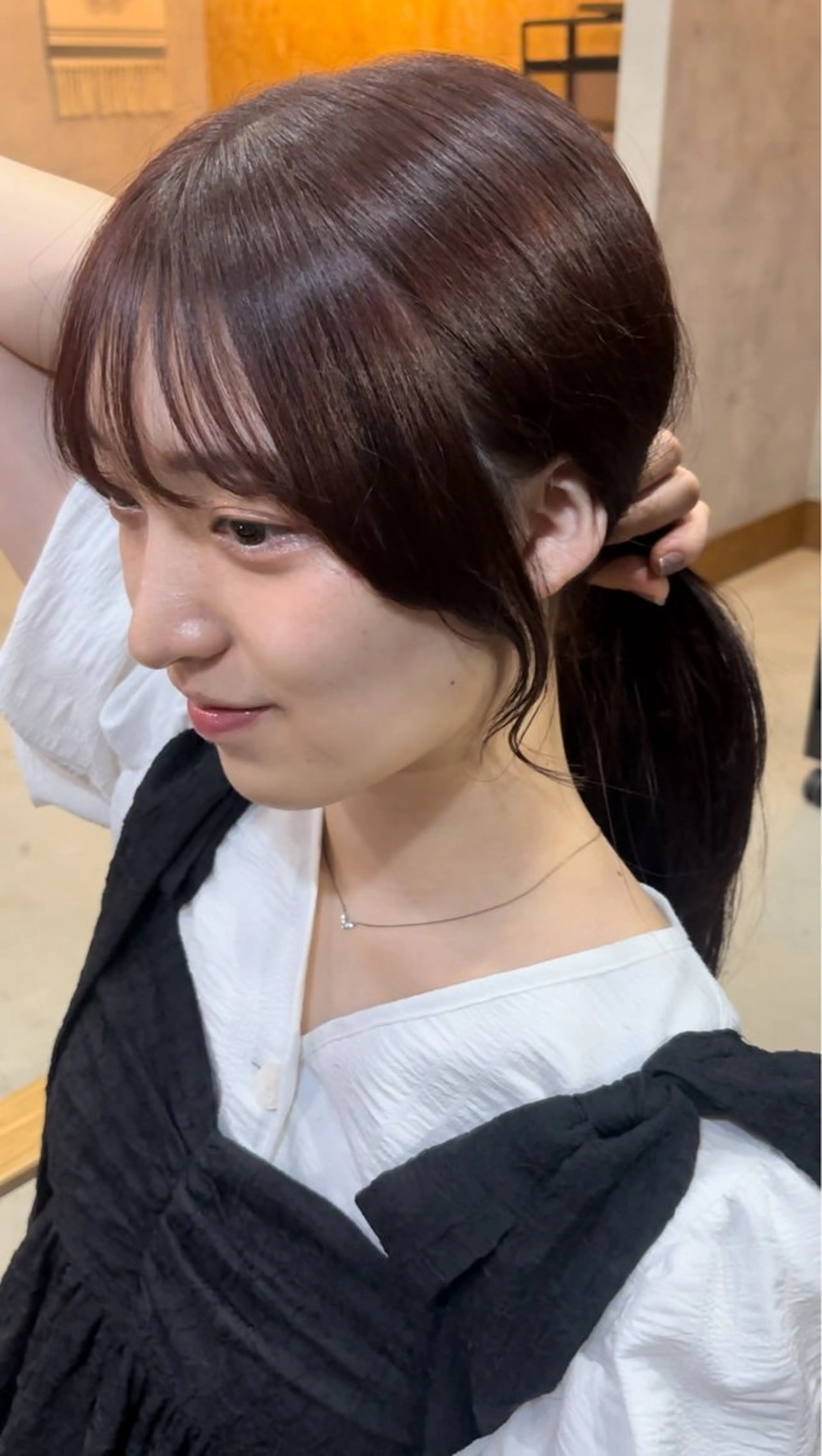 セミロング 顔周りカット Liber所属・🌴Liber🌴特 別価格/せいらのヘアスタイル