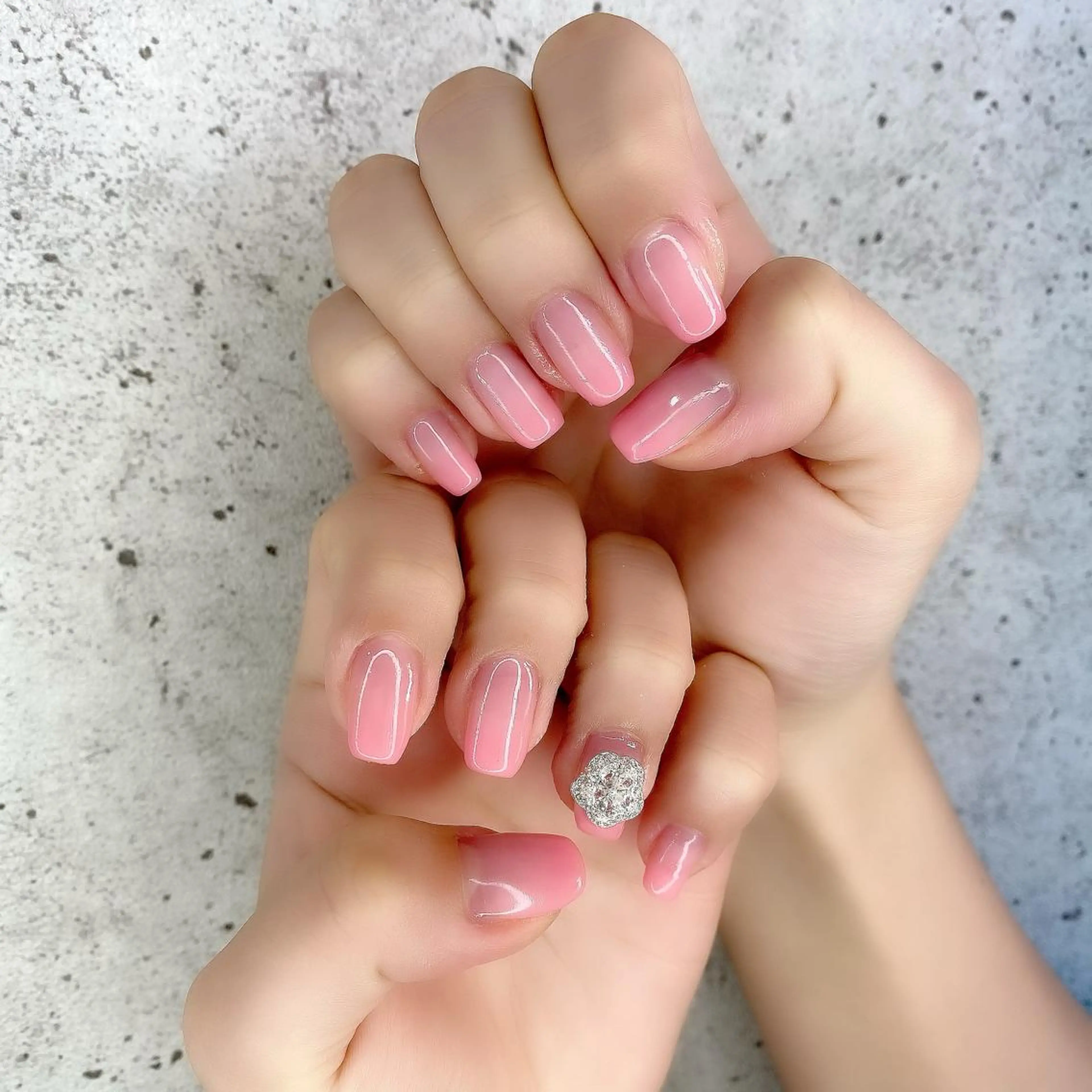 ミディアム カラー パーマ ヘアアレンジ メンズ キッズ ネイル マツエク・マツパ Salon Ｋのネイルデザイン