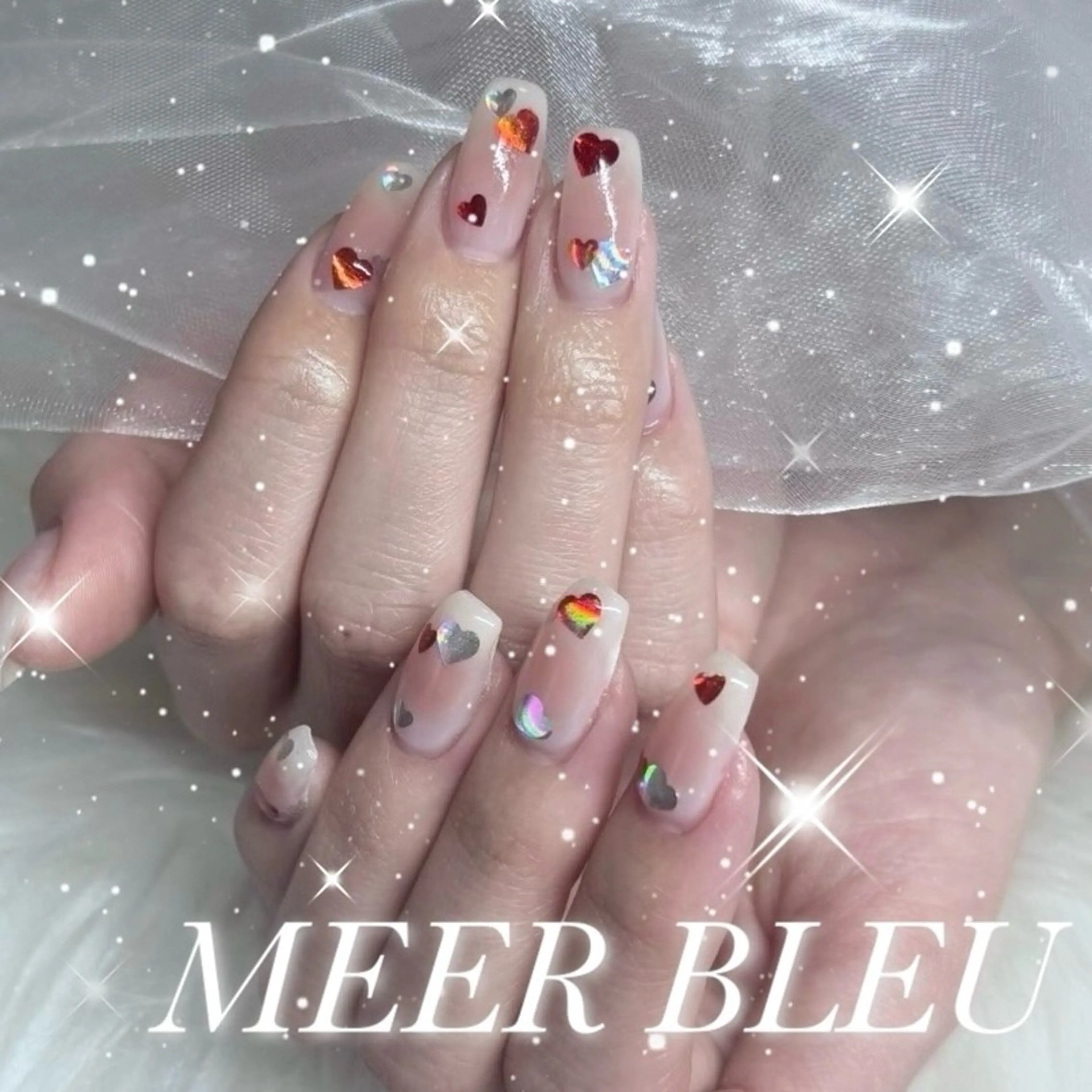 ネイル ハンドネイル MEER BLEUのネイルデザイン
