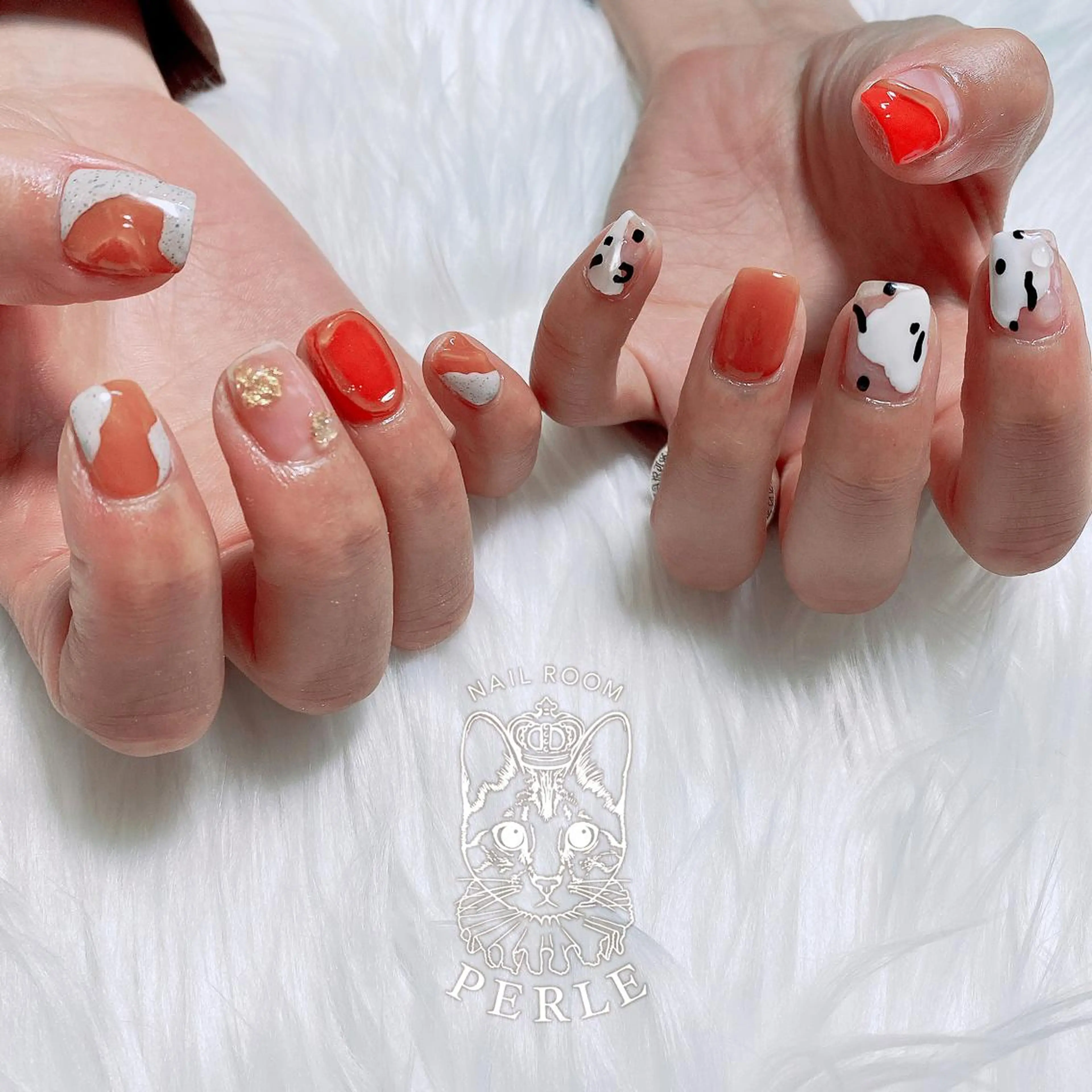 ネイル ハンドネイル nail room Perleのネイルデザイン