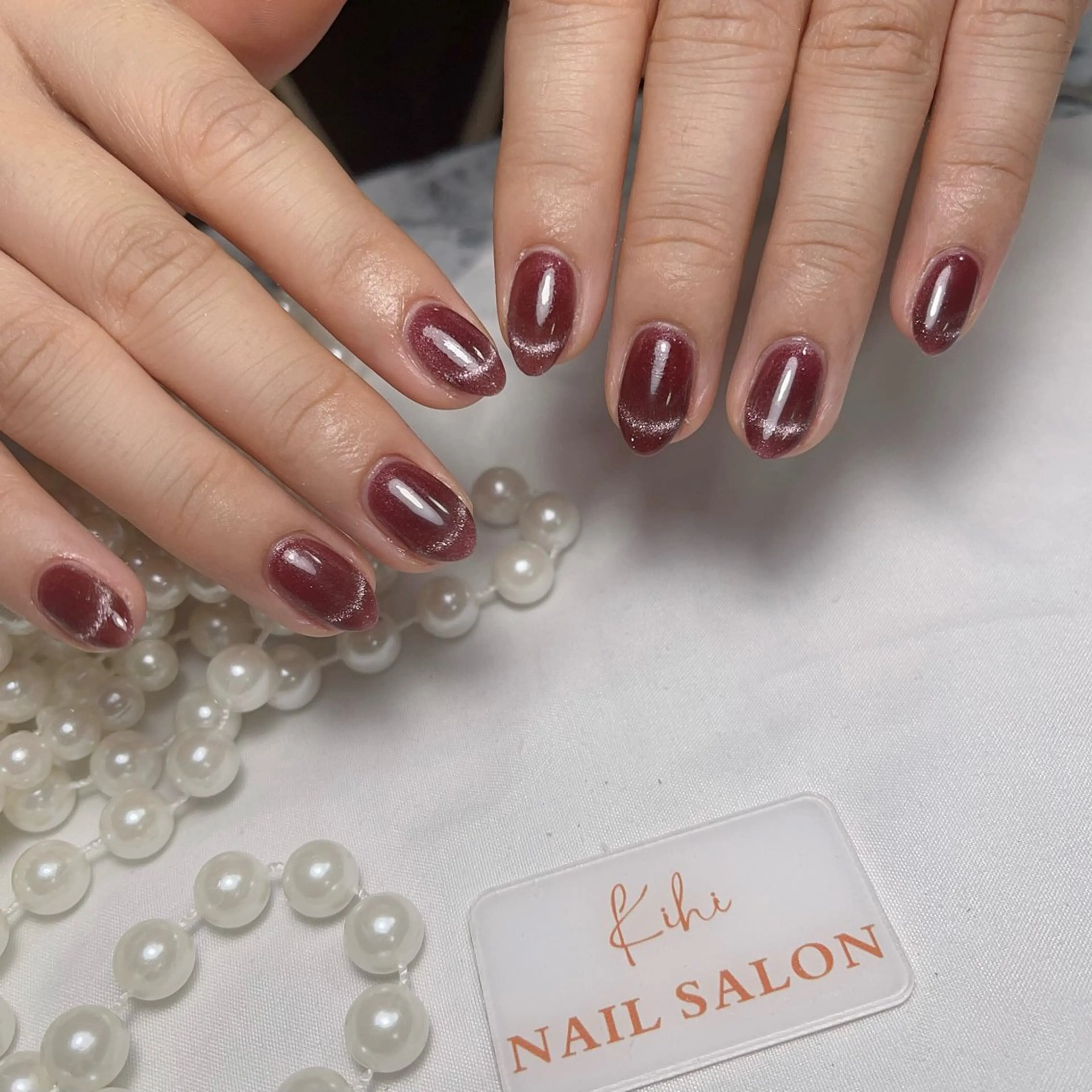 ネイル アートネイル フレンチネイル ジェルネイル グラデーション 韓国ネイル ハンドネイル ハンドケア さくら💮💮 【オフ無料】のネイルデザイン