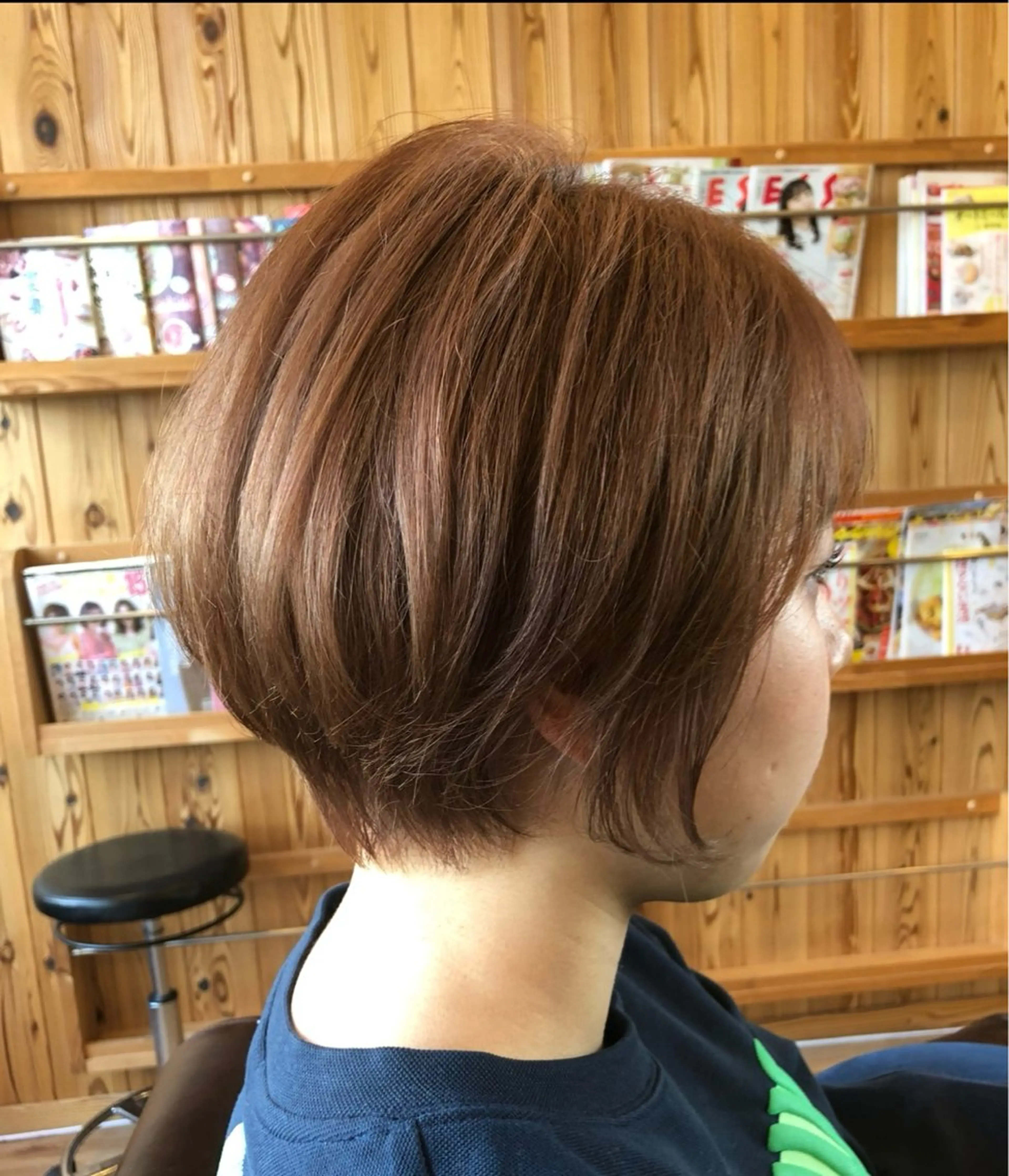 ショート ボブ カット ヘアカラー トリートメント salon morley サロンモーリー所属・森川 美保のヘアスタイル