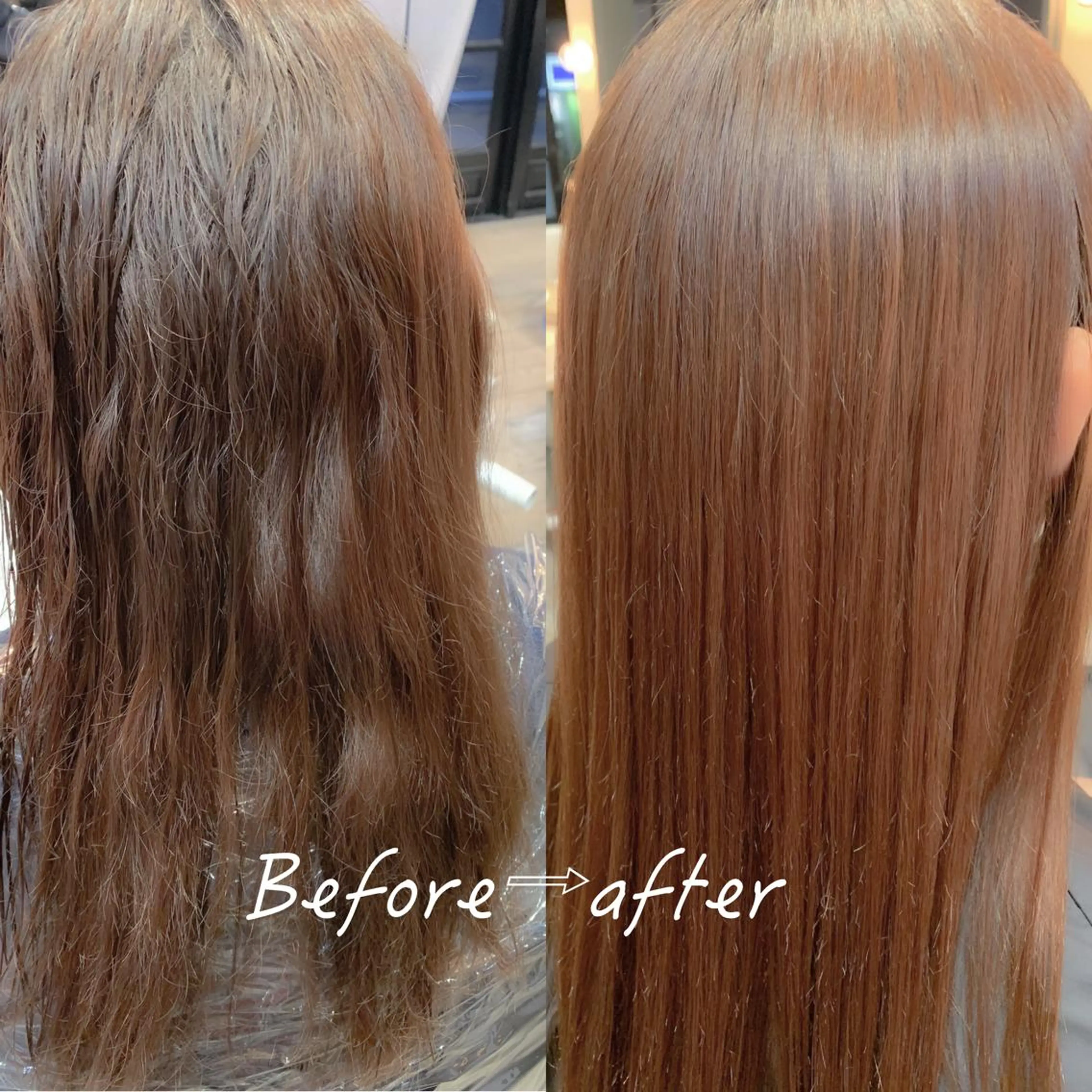 💈【縮毛矯正ストレート】＋【French dry cut】の写真