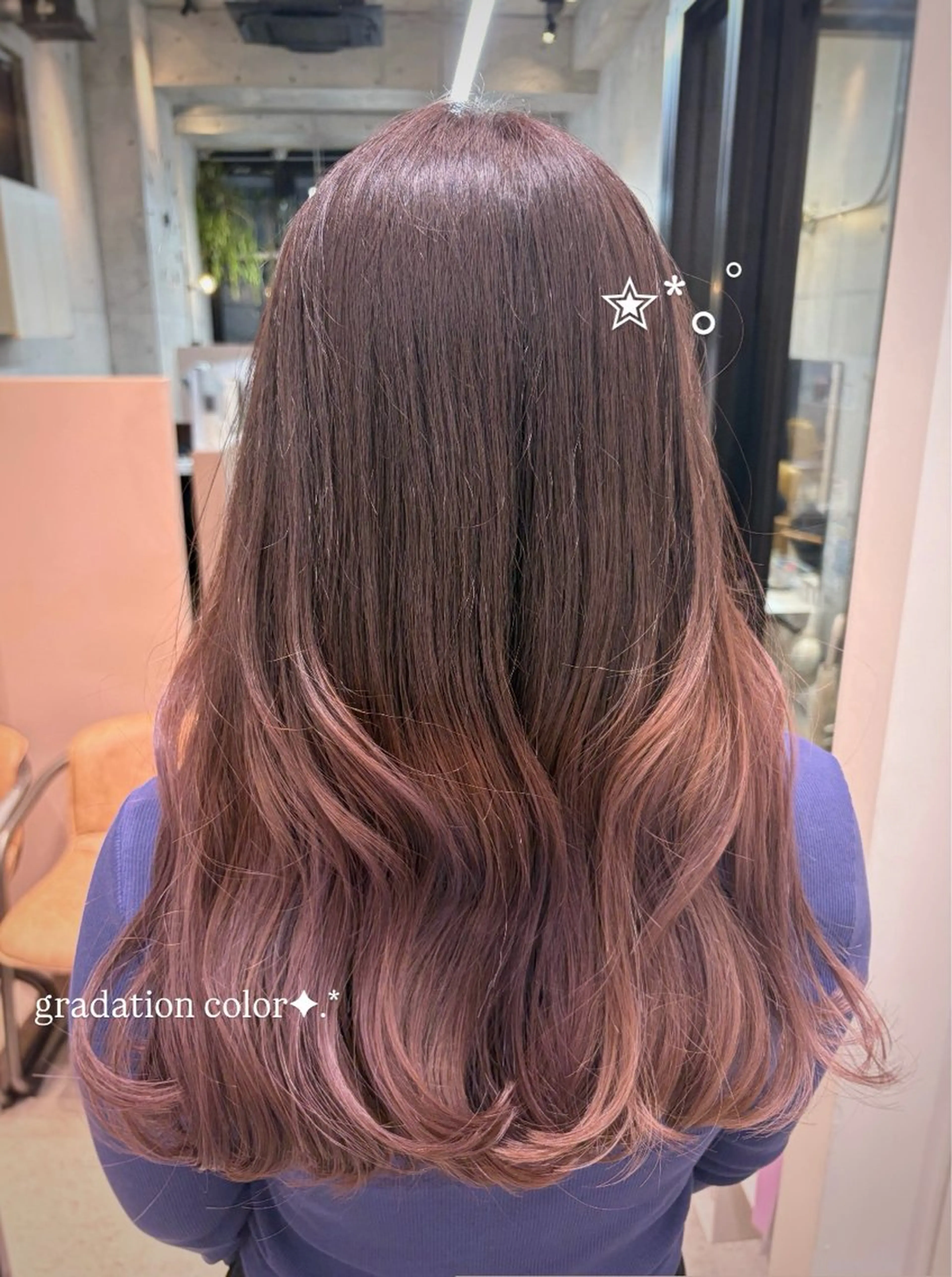 ロング ヘアカラー 🖤里央愛🖤 カットモデル募集中のヘアスタイル