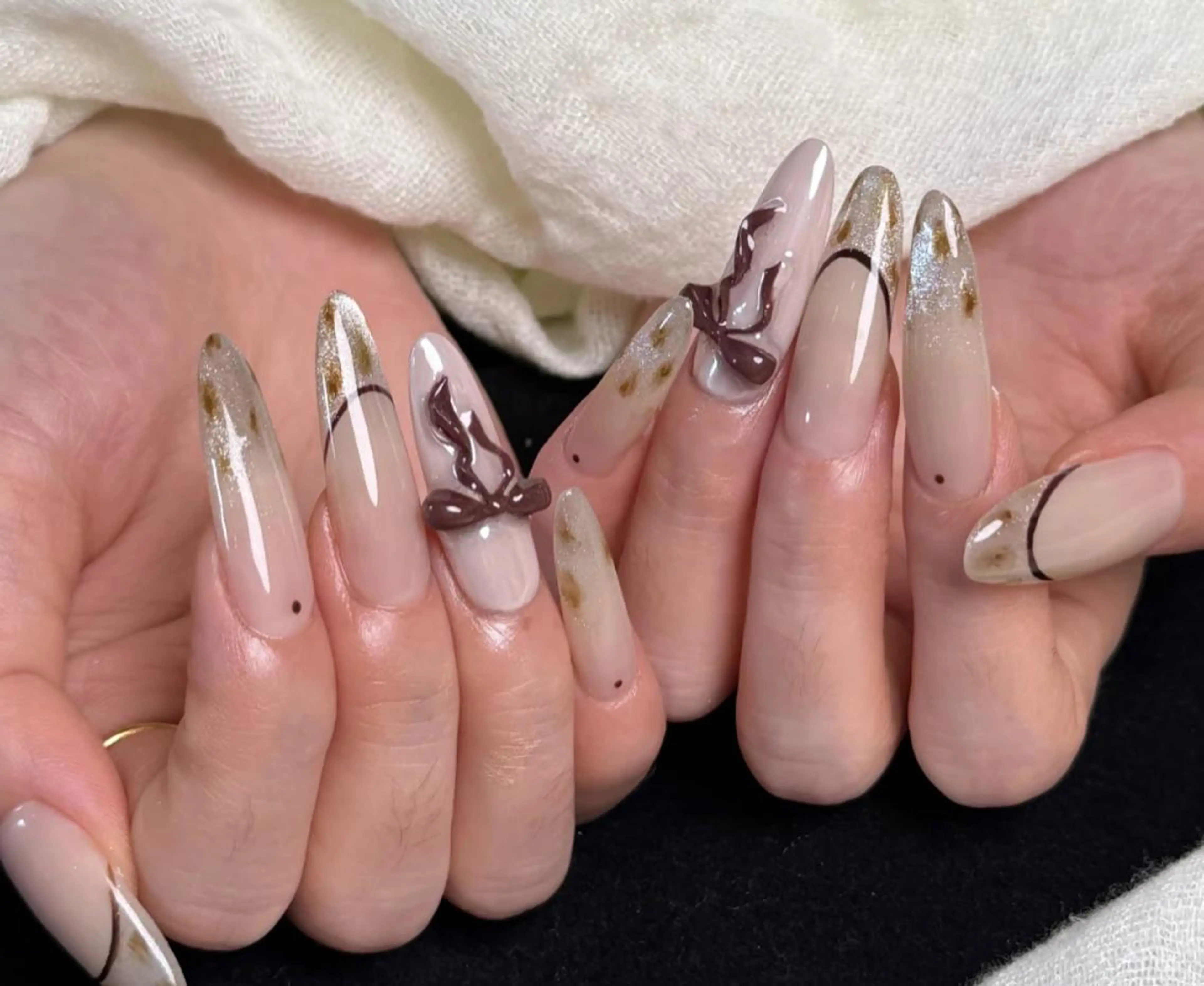 ネイル ハンドネイル ハンドケア 🍑 momo_nailのネイルデザイン