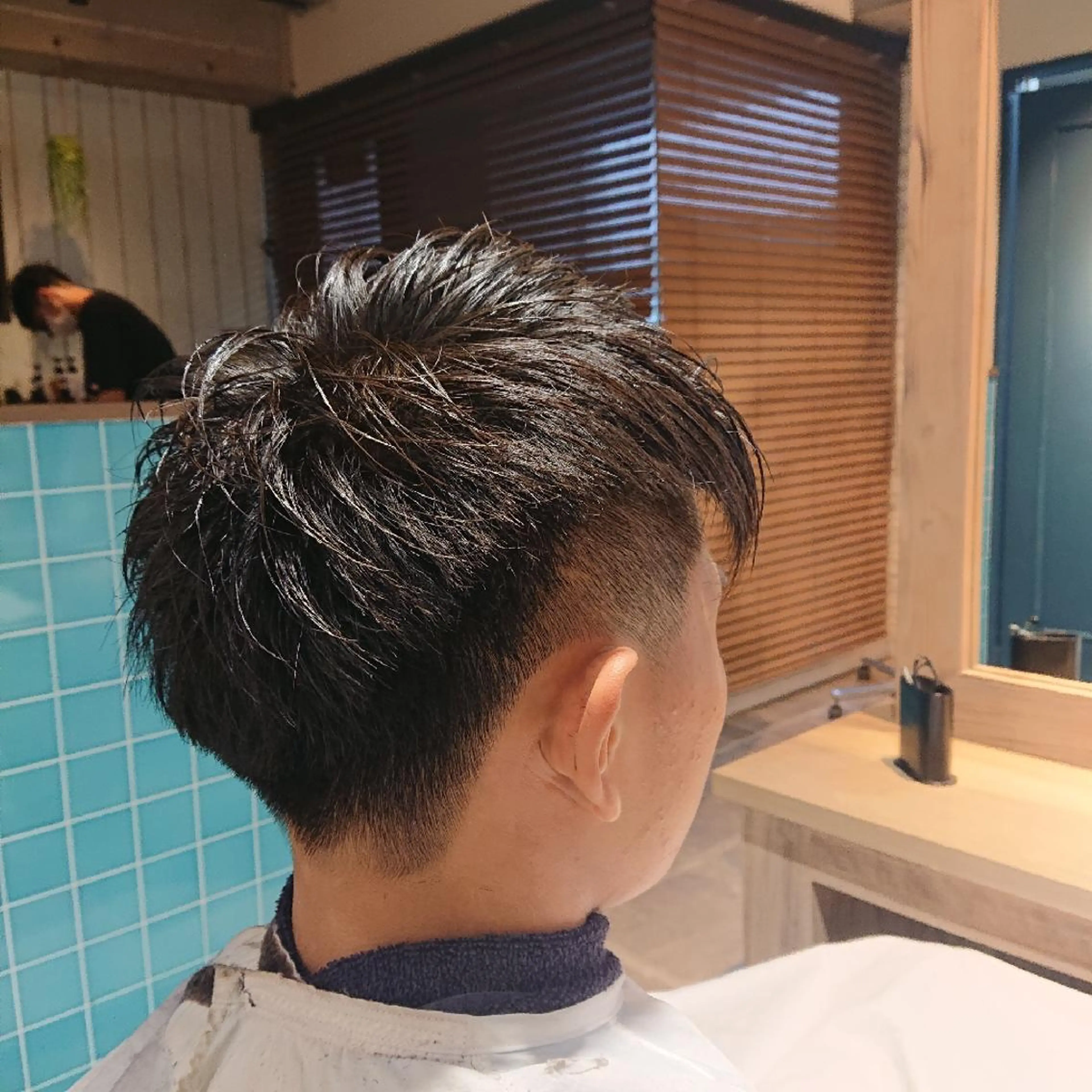 メンズ カット alushe 岡 陽子のヘアスタイル