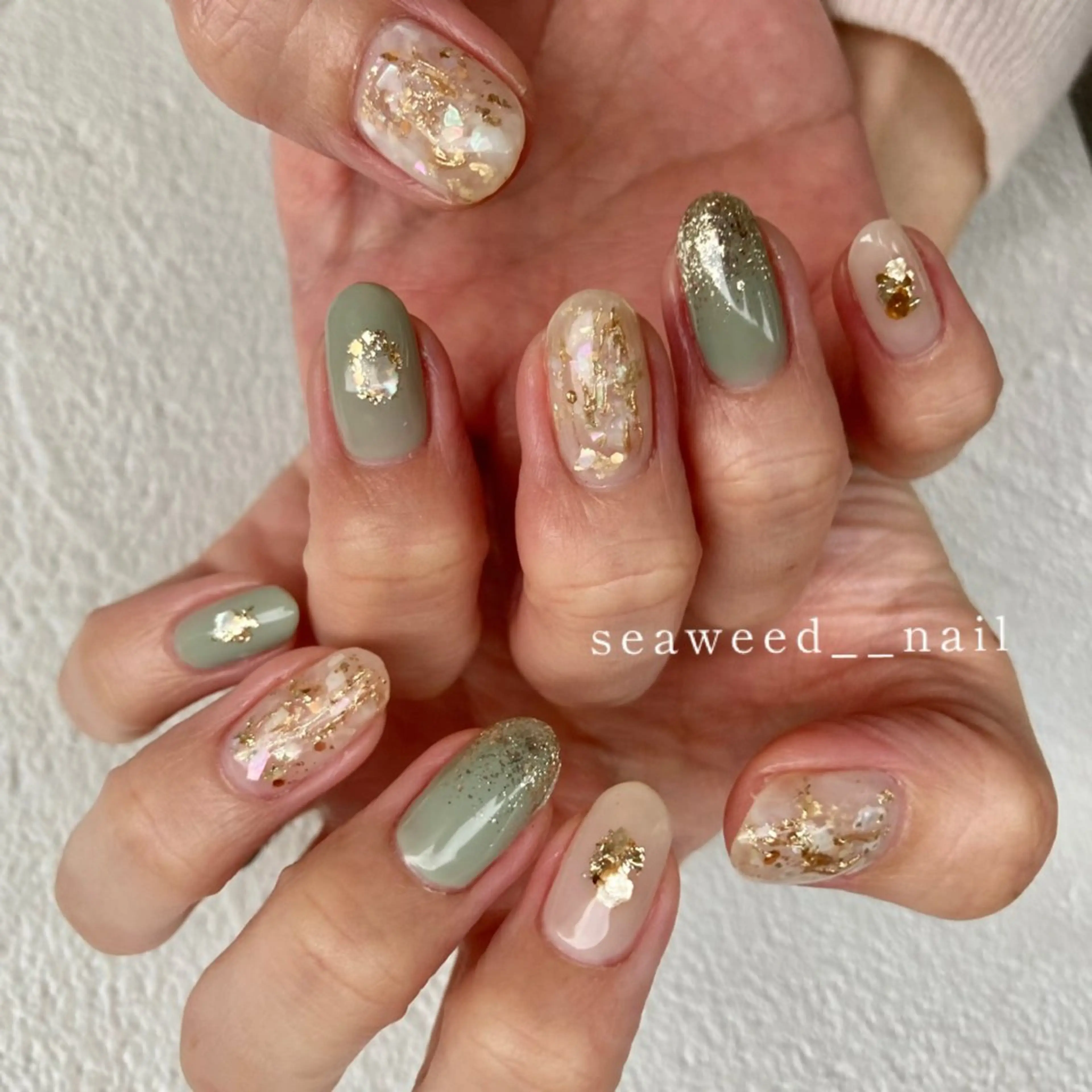 ネイル seaweed nailのネイルデザイン