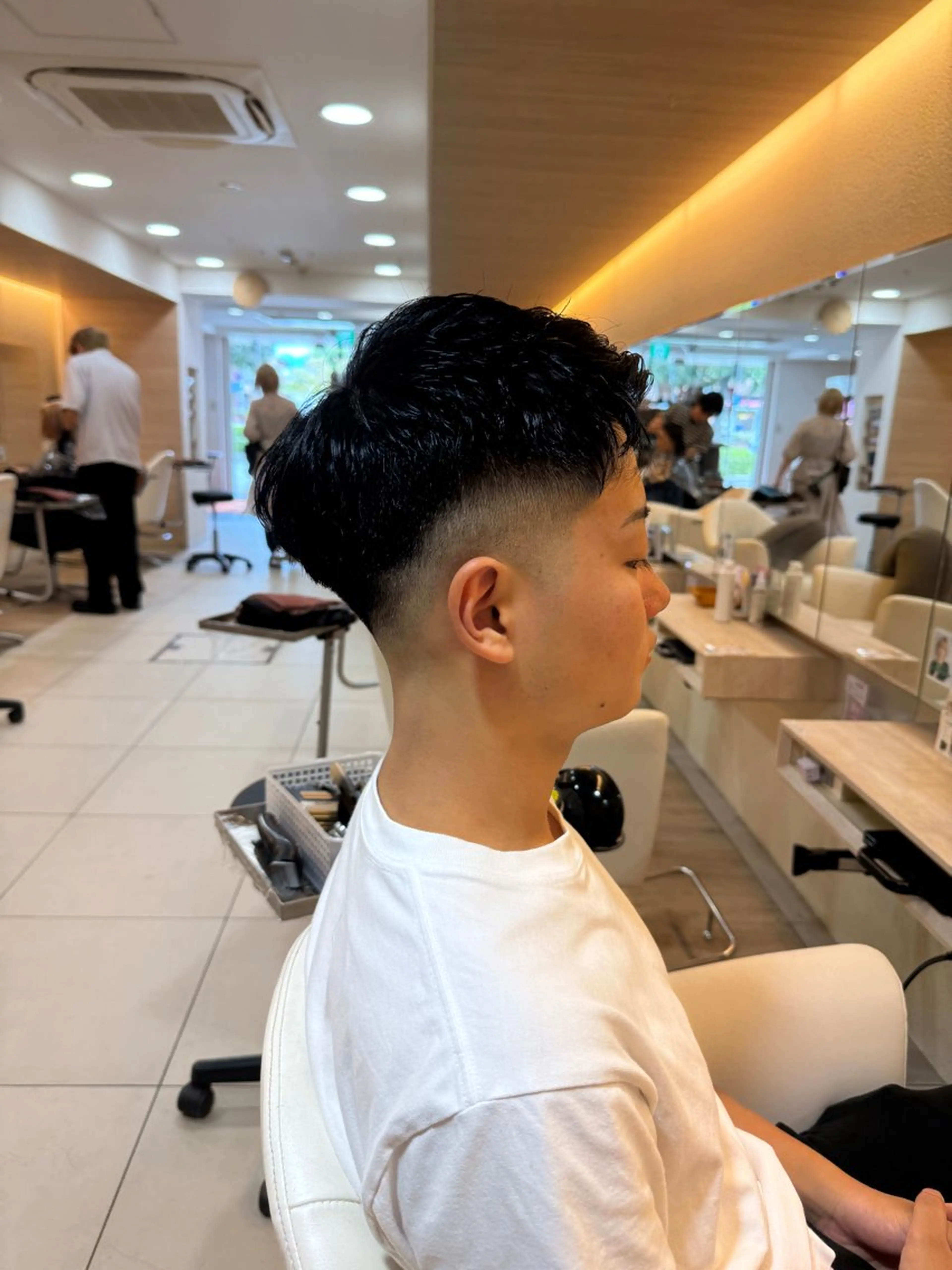 【メンズ・レディース】💈barberヘア💈刈り上げデザインの写真