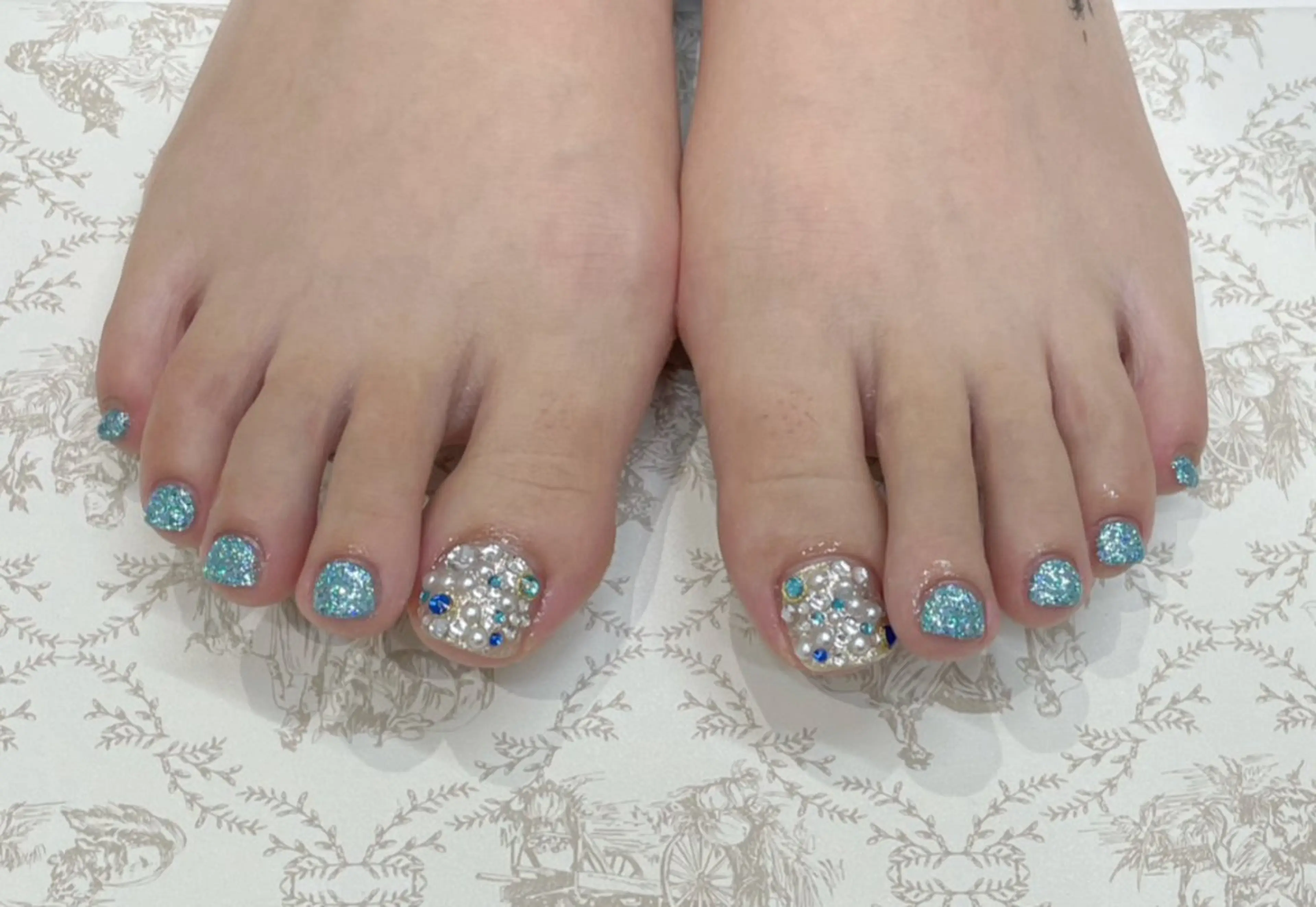 オフ込み親指アートコースの写真