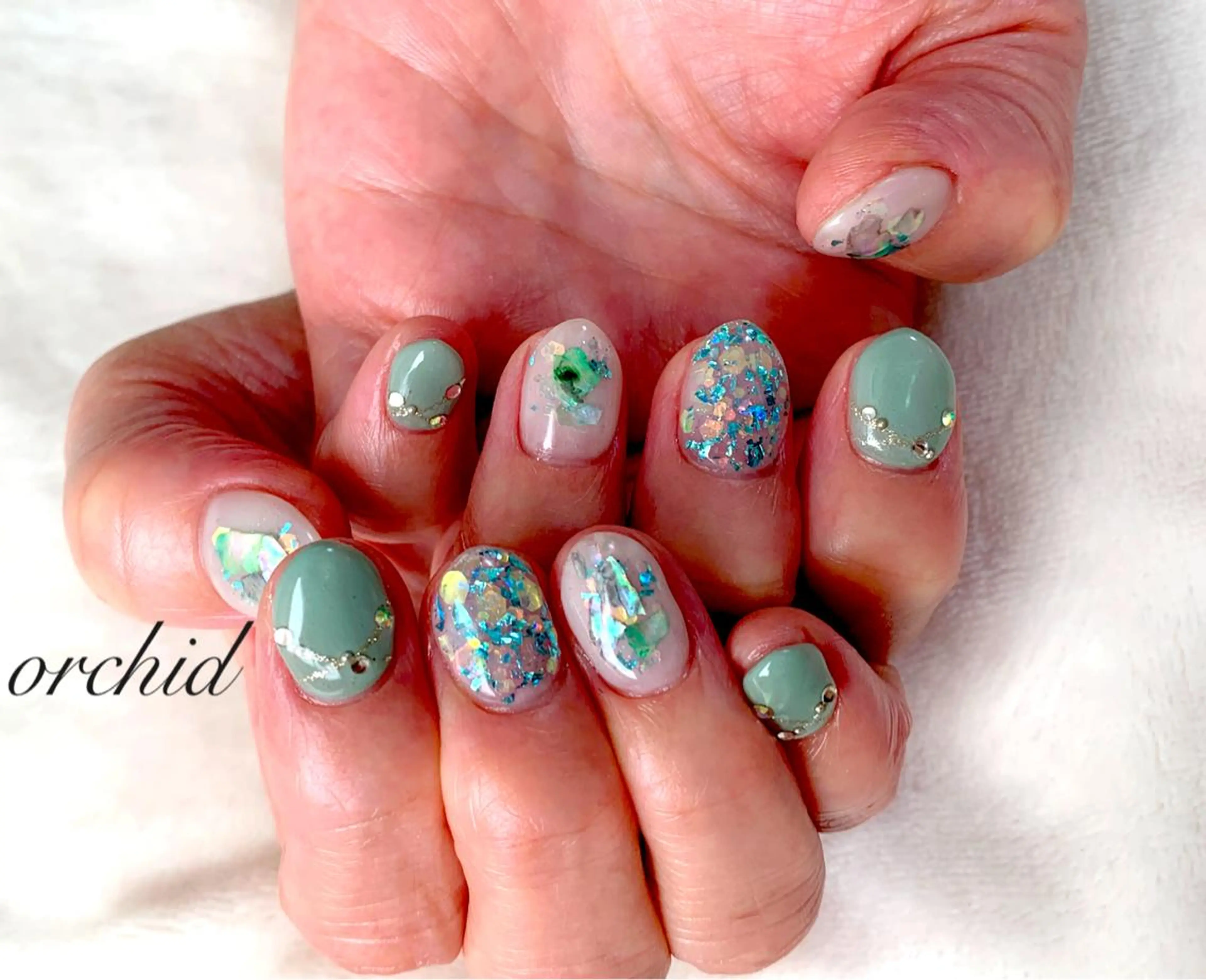 ネイル orchid ♡オーキッドのネイルデザイン