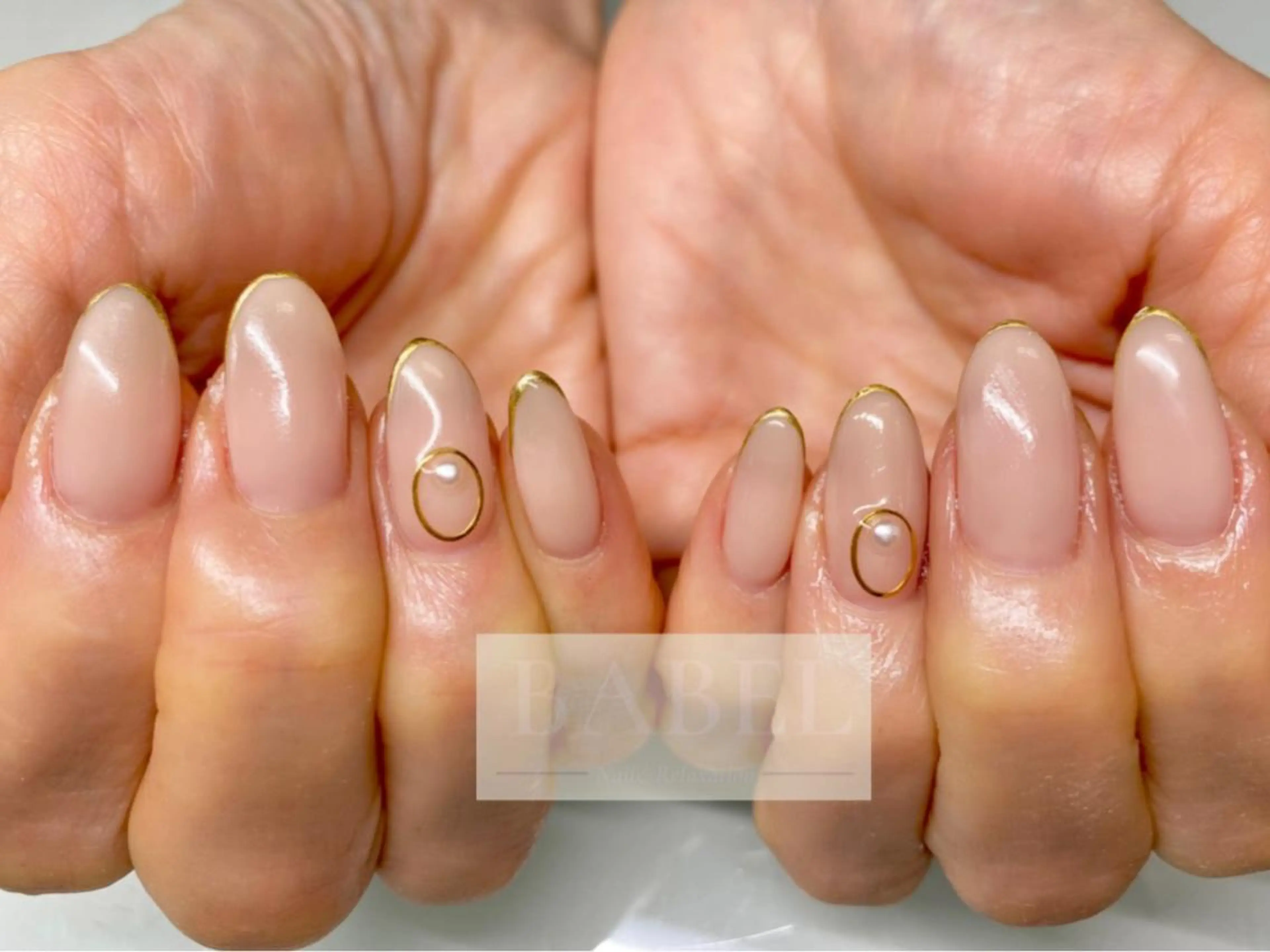 ネイル アートネイル ジェルネイル オフィスネイル ショートネイル ハンドネイル BABELバベル所属・江戸川橋✨BABEL 【バベル】大人可愛いのネイルデザイン