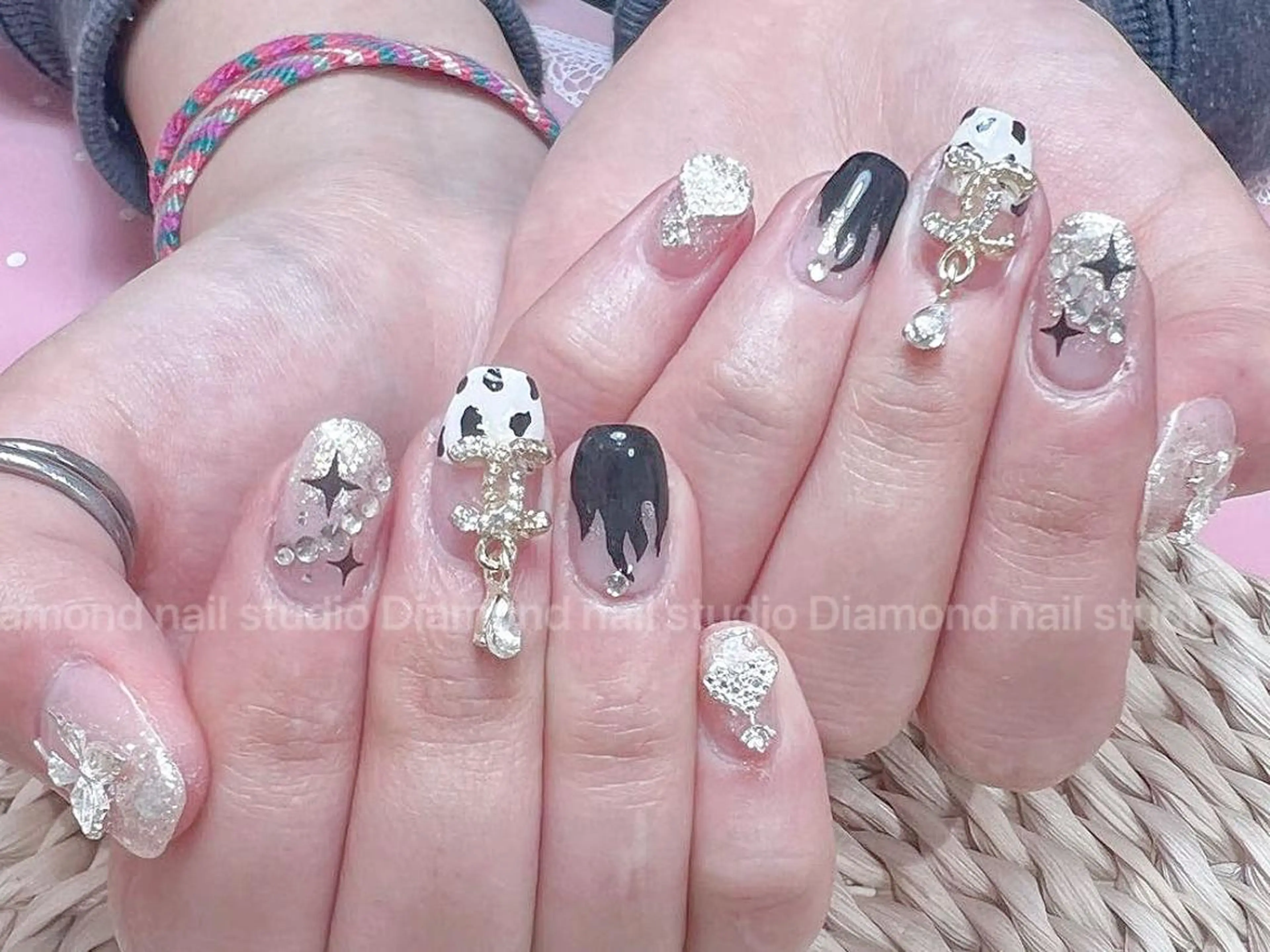 ネイル ゴージャス 持ち込み スカルプネイル ハンドネイル DIAMOND 💅のネイルデザイン