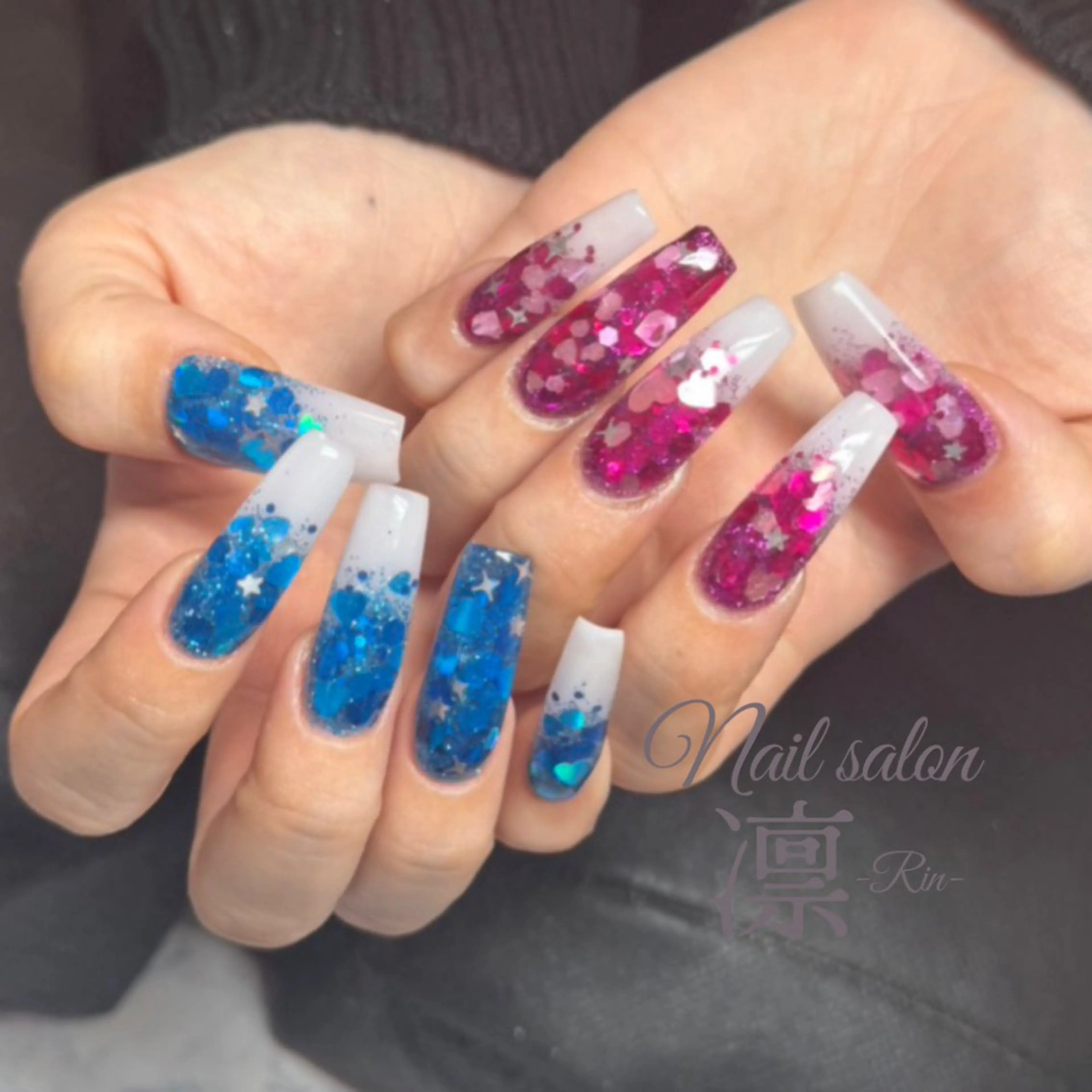 ネイル スカルプネイル private salon凛のネイルデザイン