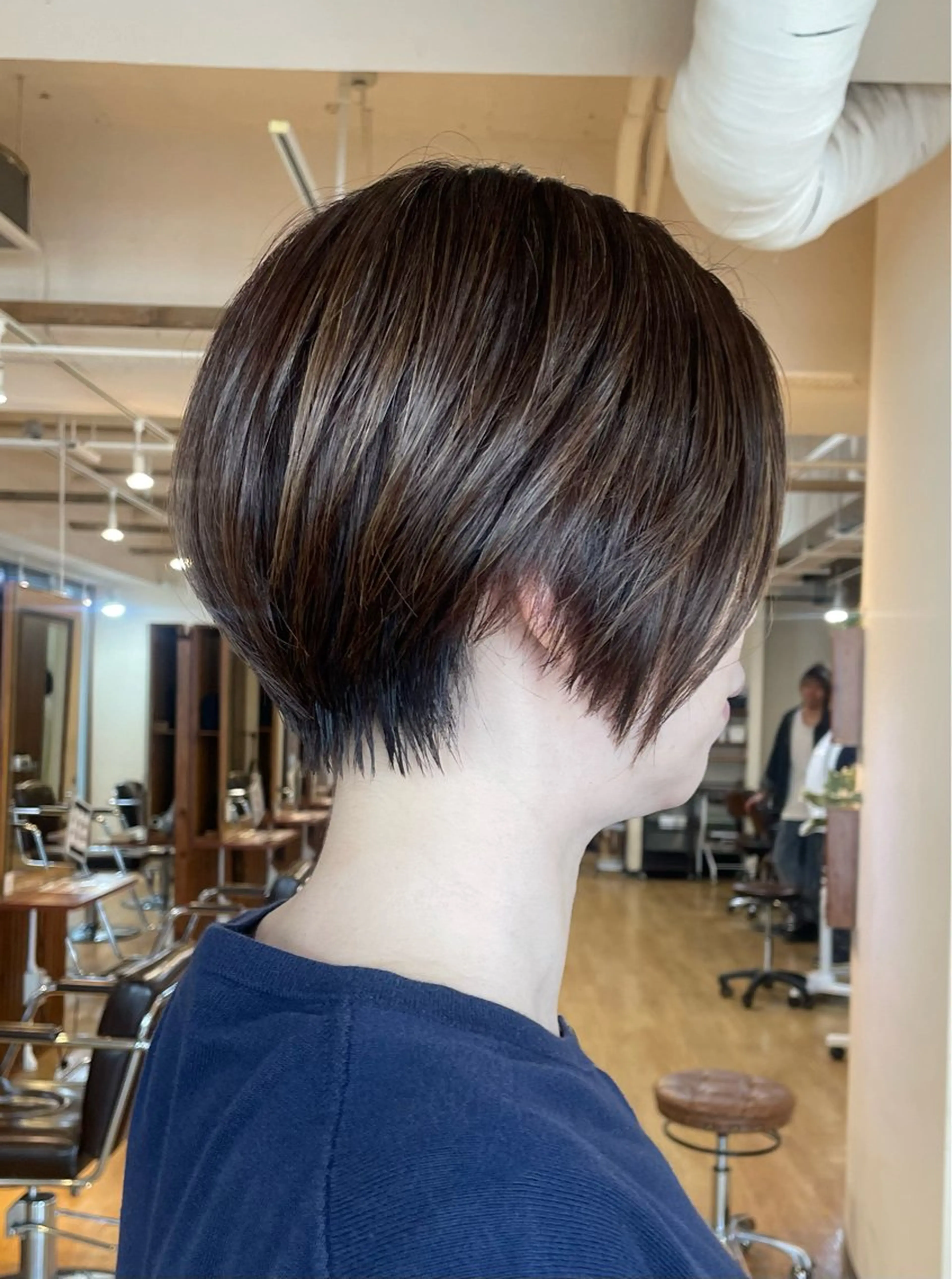 ショート 丸みショート ショートヘア 宮本 いぶきのヘアスタイル