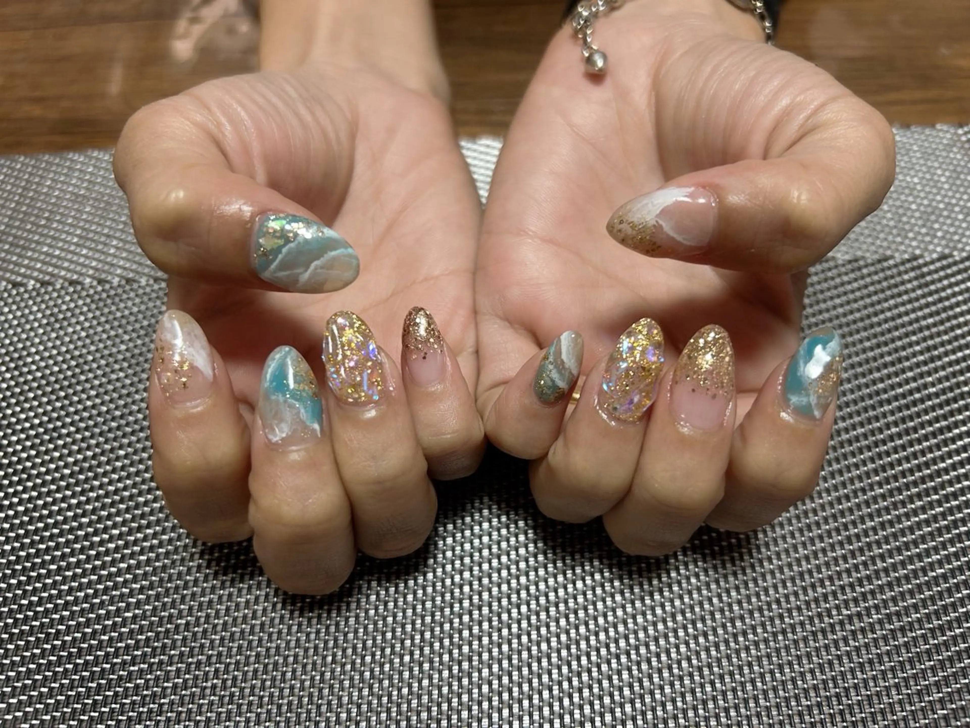 ネイル 長さ出し スカルプネイル ハンドネイル i nailのネイルデザイン