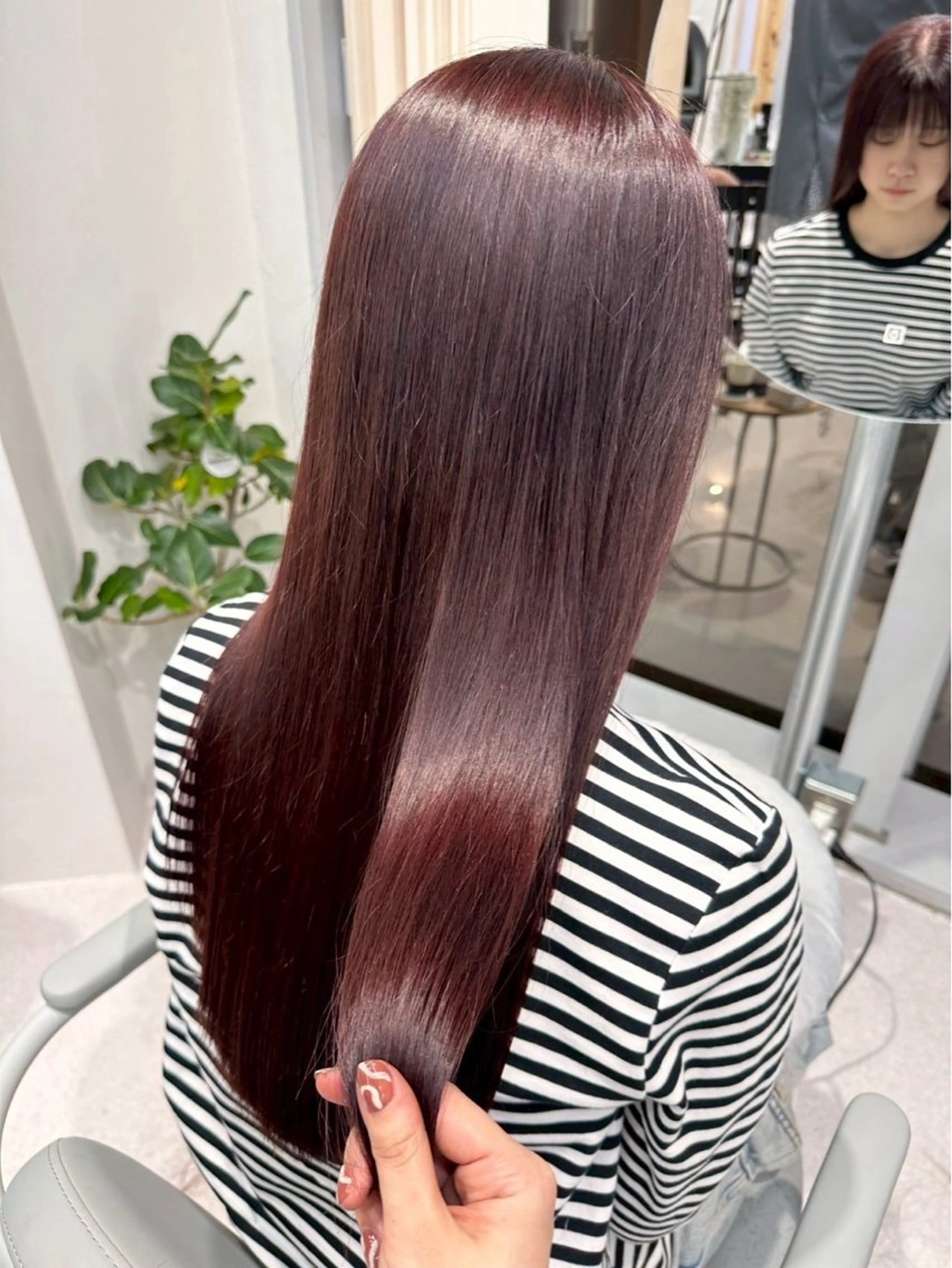 ロング トリートメント Fumina 🤍のヘアスタイル