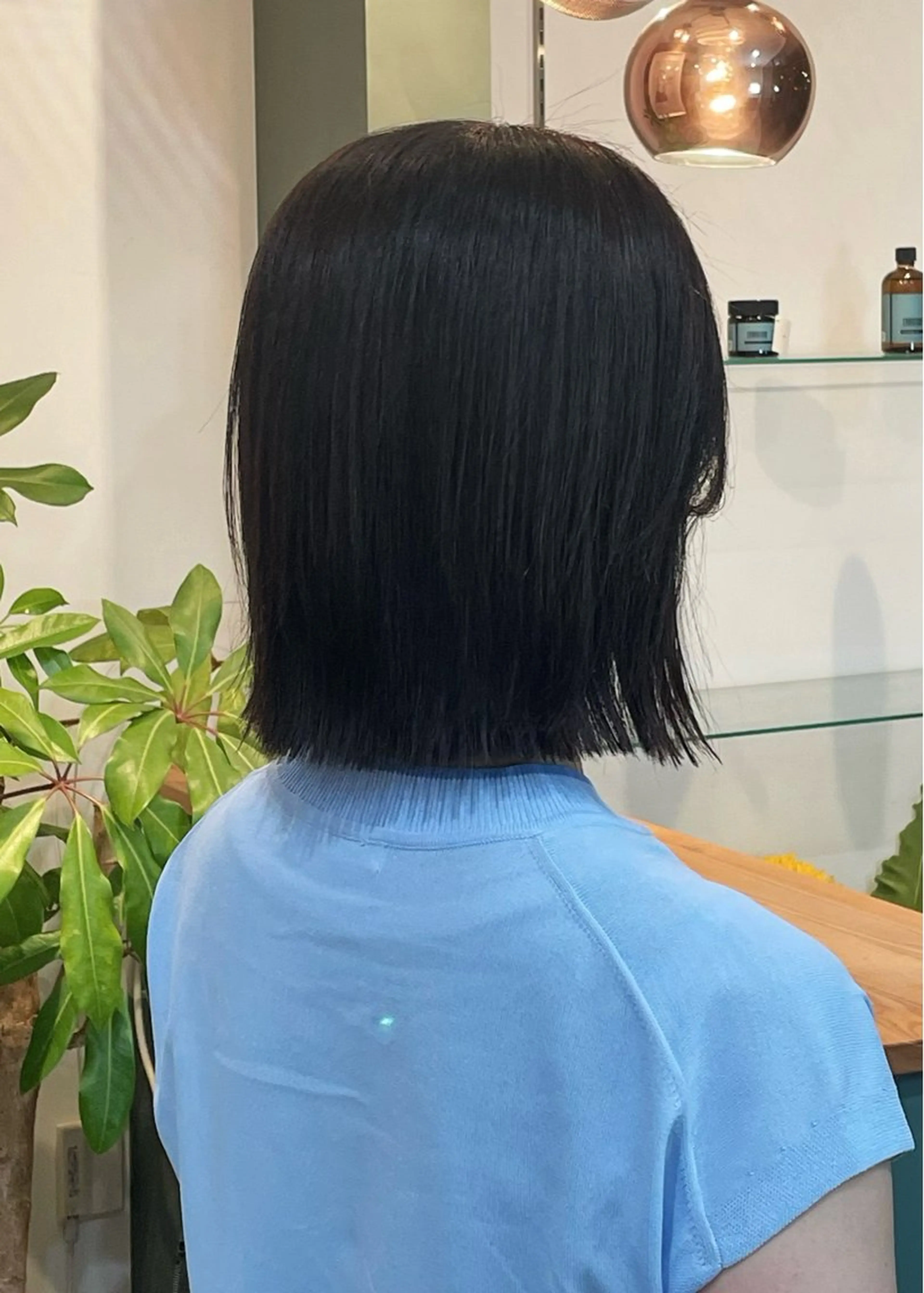 ミディアム ボブ 外ハネヘア Bella Salon所属・福井 悠のヘアスタイル