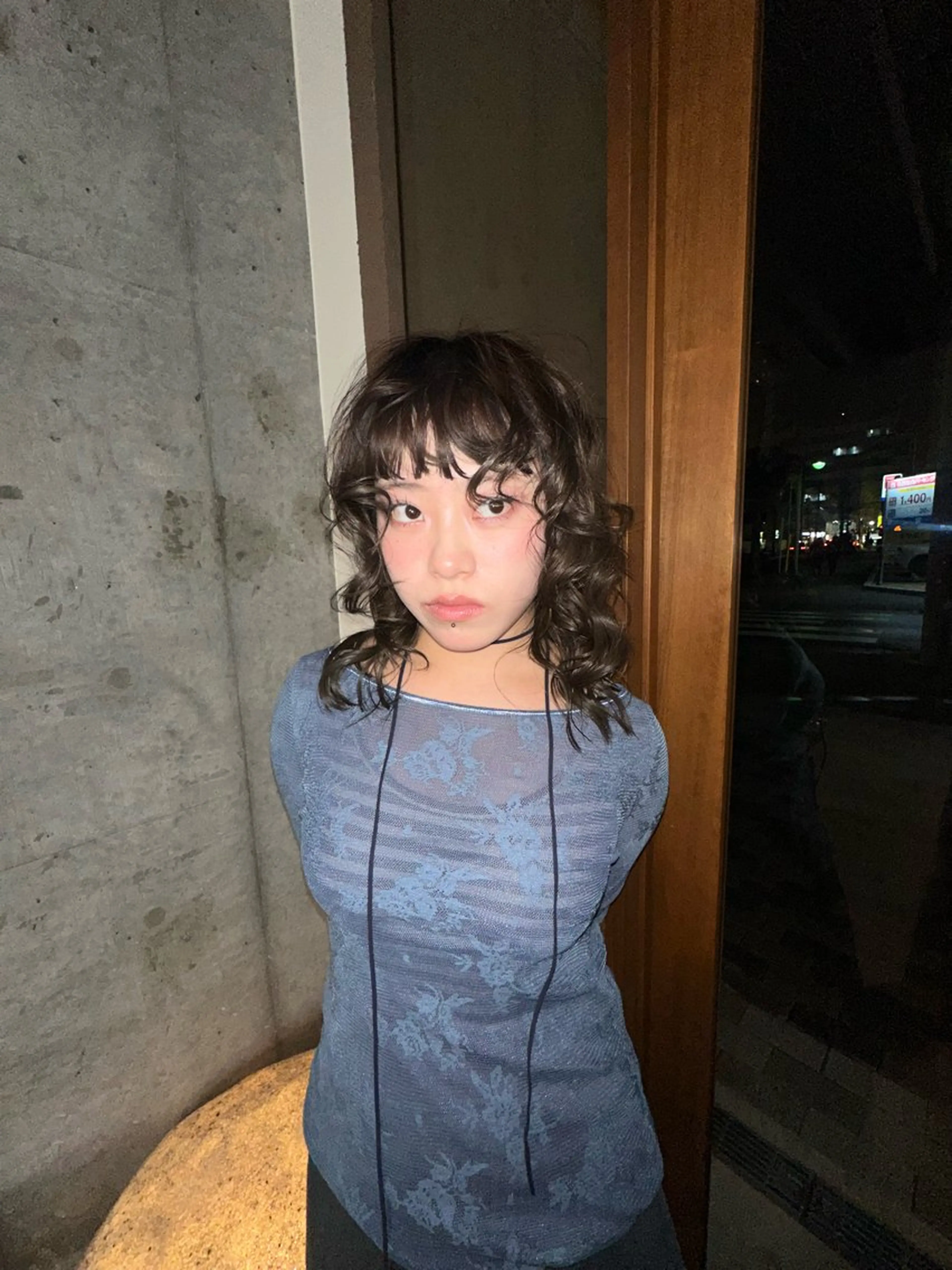 ミディアム ヘアカラー momoa/名古屋 /透明感カラーのヘアスタイル