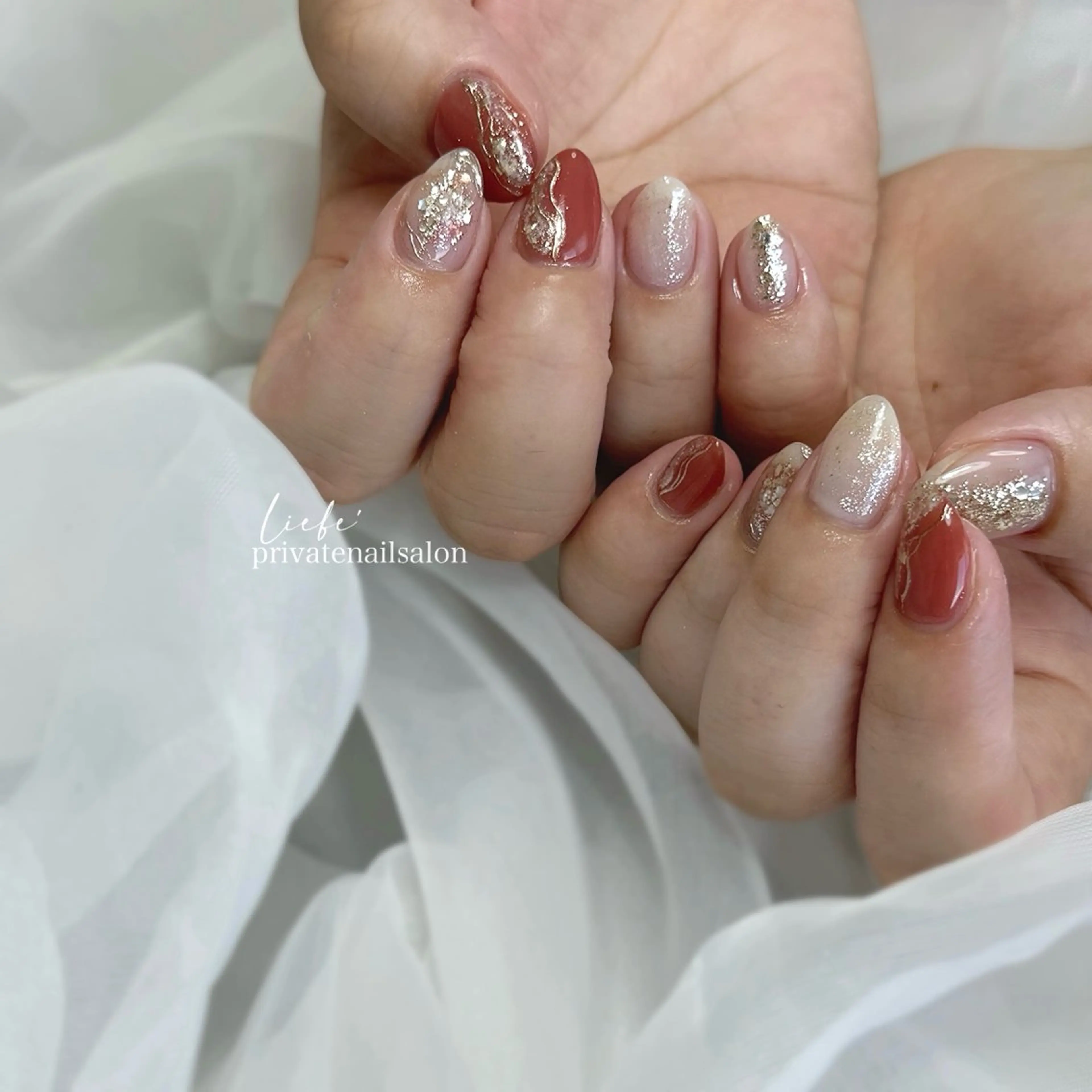 ネイル ハンドネイル Liebe nailのネイルデザイン