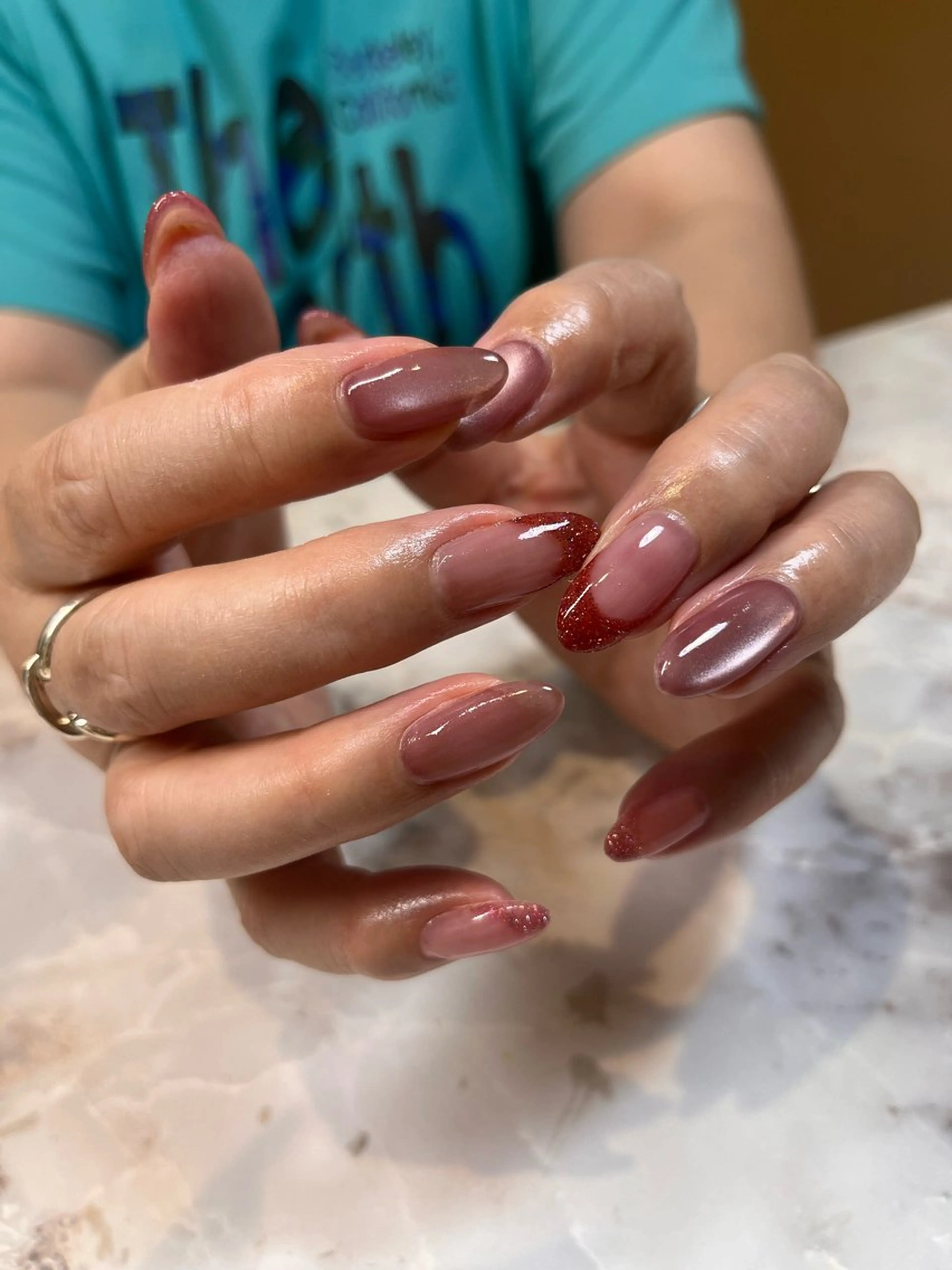 セミロング nail&eyelash   NICO所属・KINUGASA YUKAのネイルデザイン