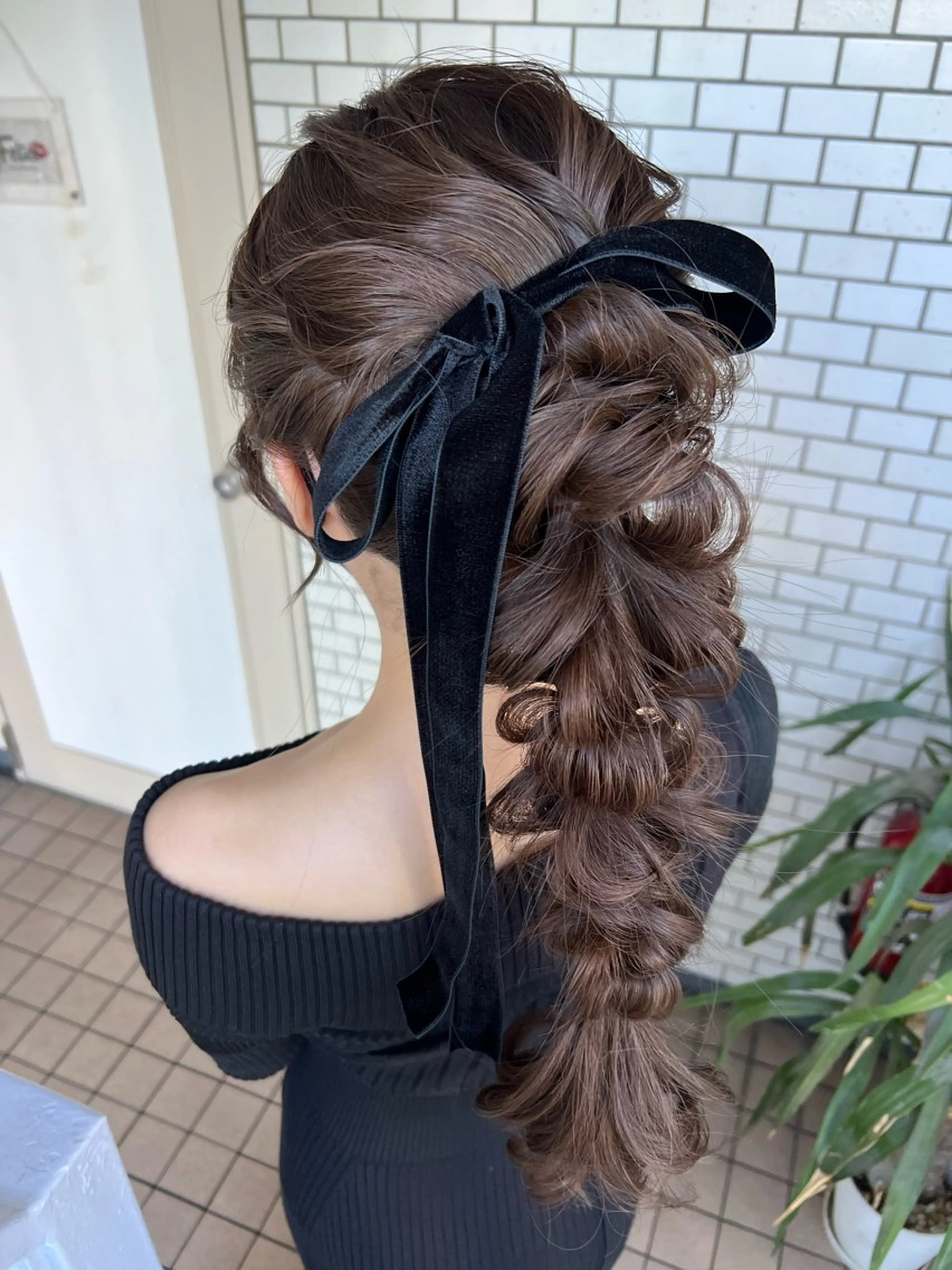 ヘアアレンジ ヘアセット 大人可愛いヘアメイク 💋🧚♀️しずかのヘアスタイル