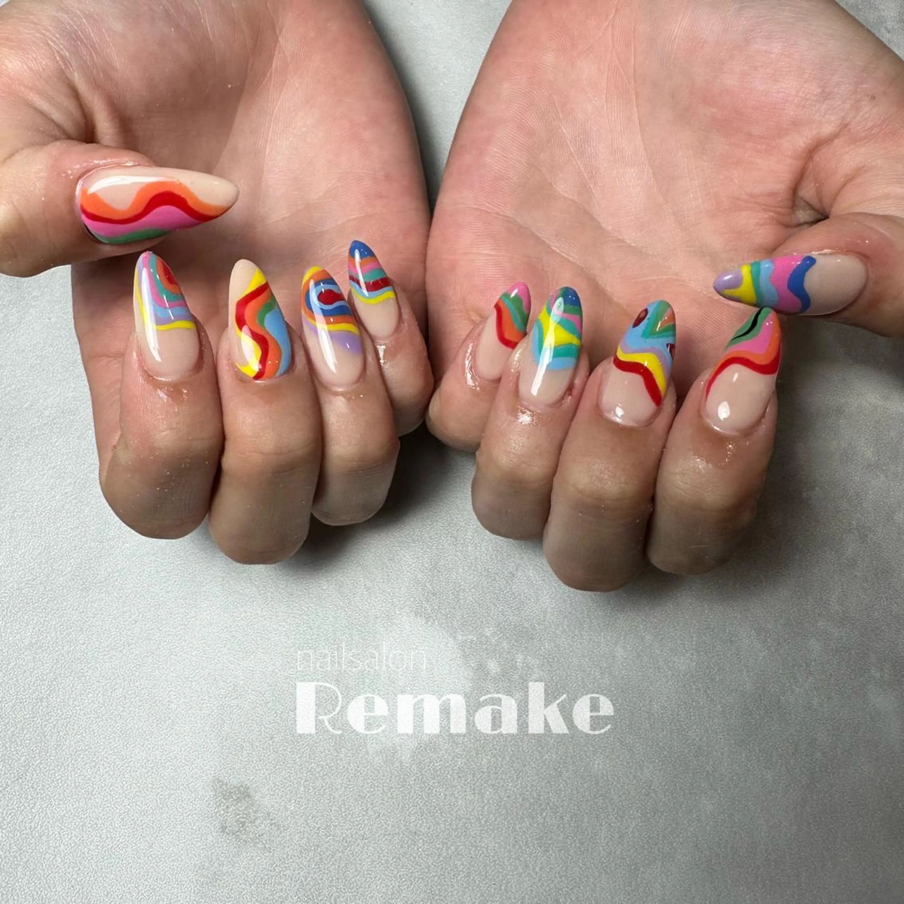 ネイル salonRemake所属・Runa ☽のネイルデザイン