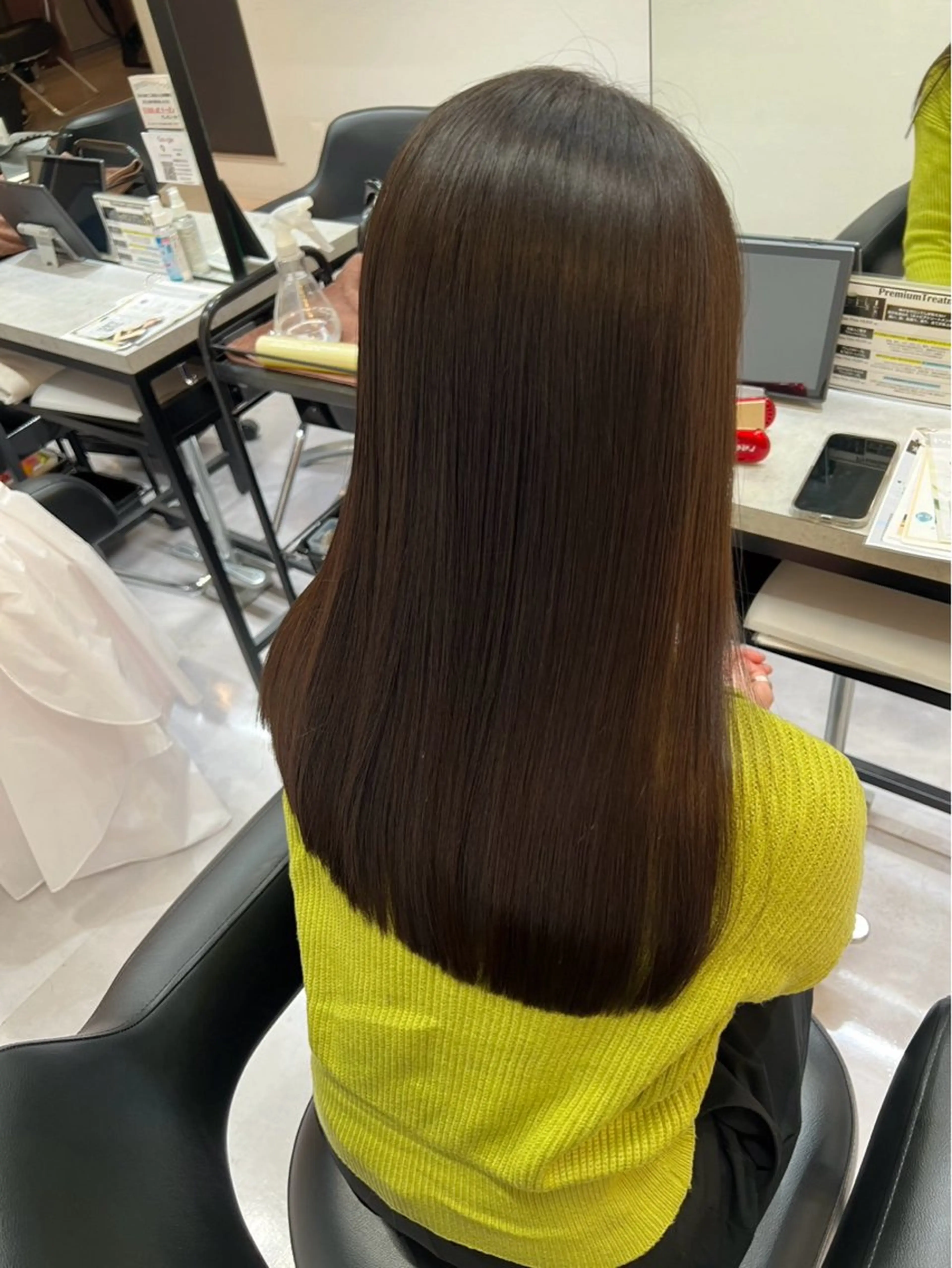 縮毛矯正 トリートメント 🌙髪質改善カラー Momoka🦋のヘアスタイル