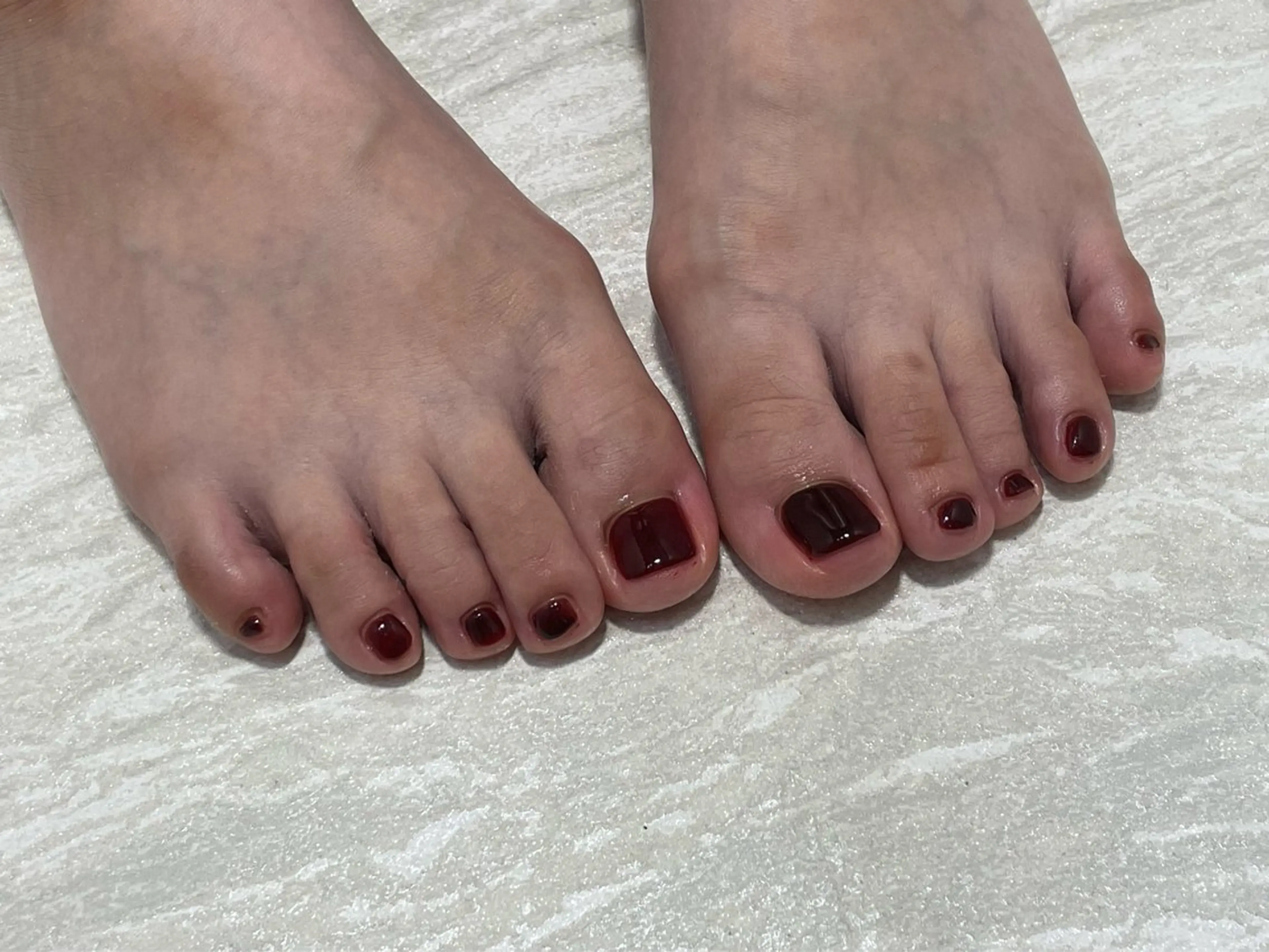 ネイル ボルドー ワンカラーネイル 吉祥寺ネイルtree /SONODAのネイルデザイン