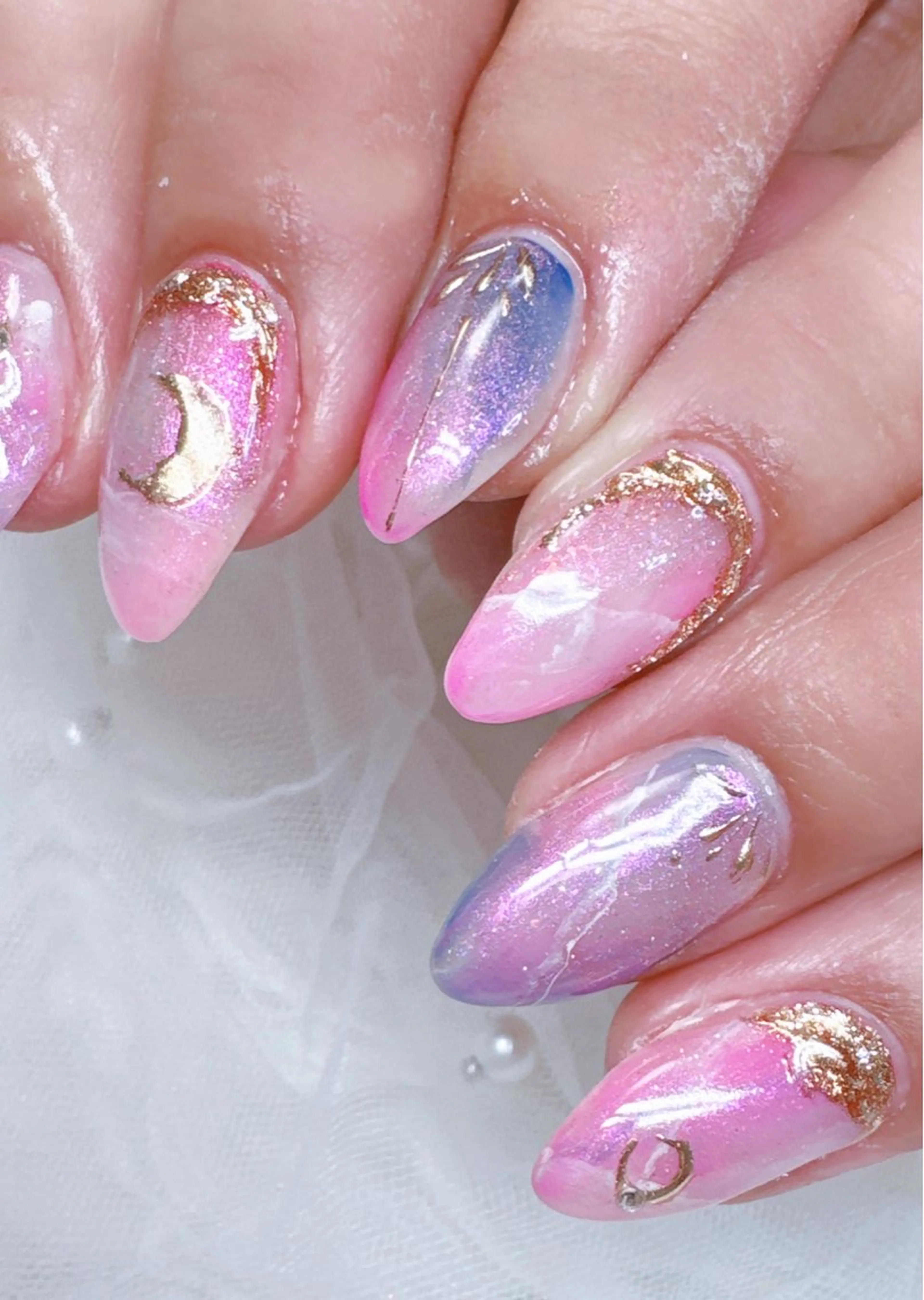 ネイル 高島 夏海のネイルデザイン