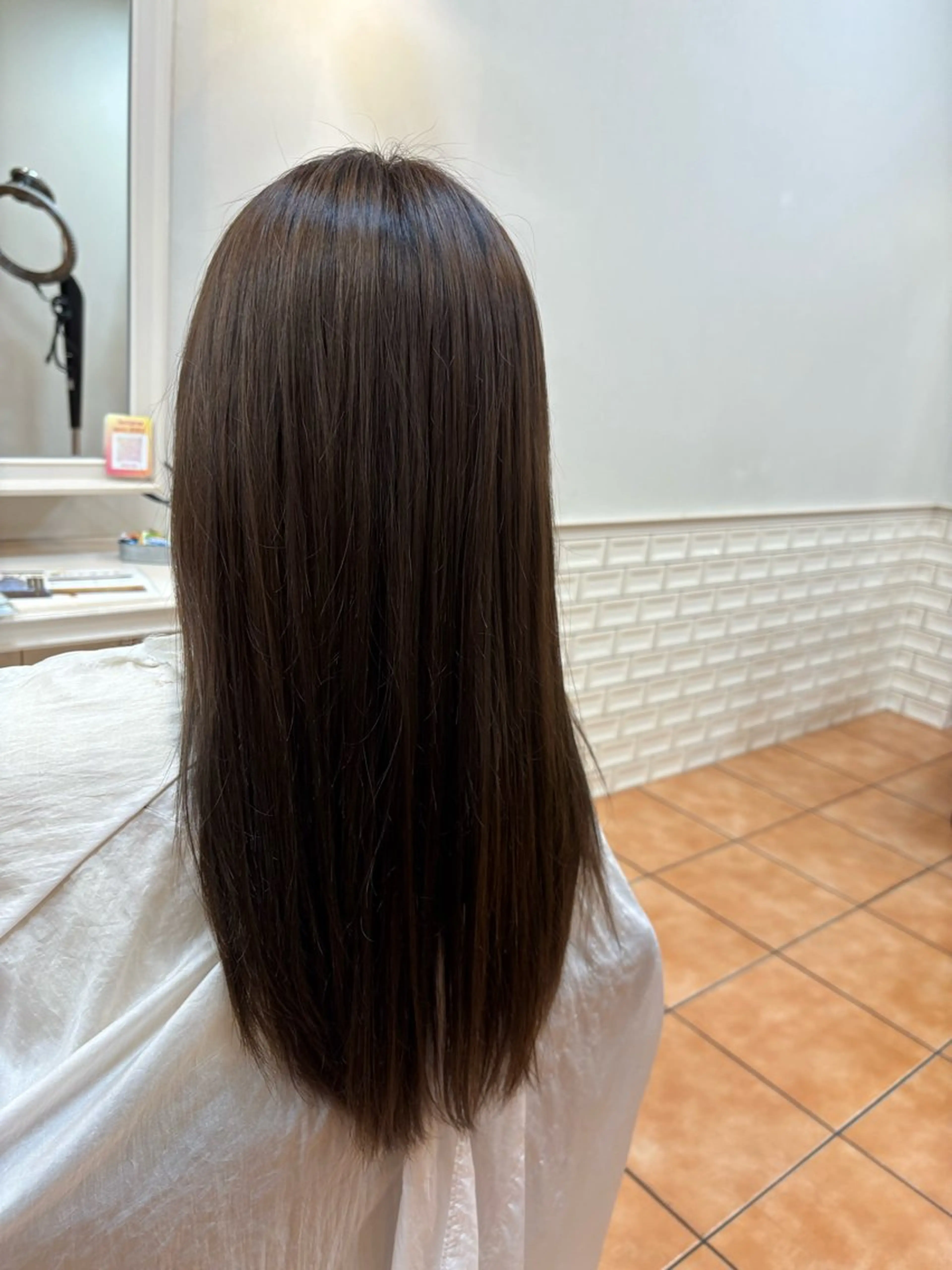 カラー ブラウンカラー 荒牧 咲良のヘアスタイル