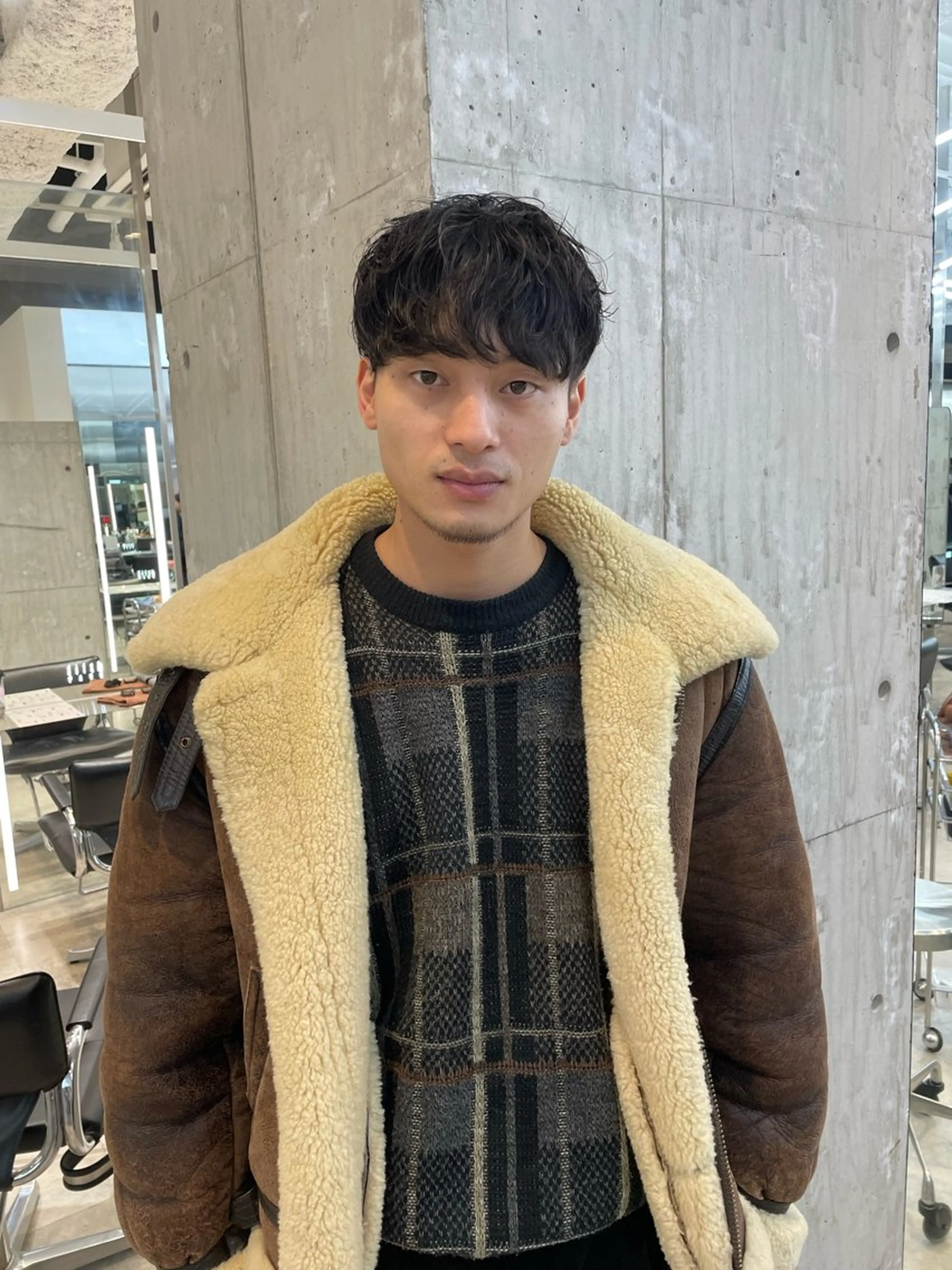 ショート カット パーマ 渡邉 和喜のヘアスタイル