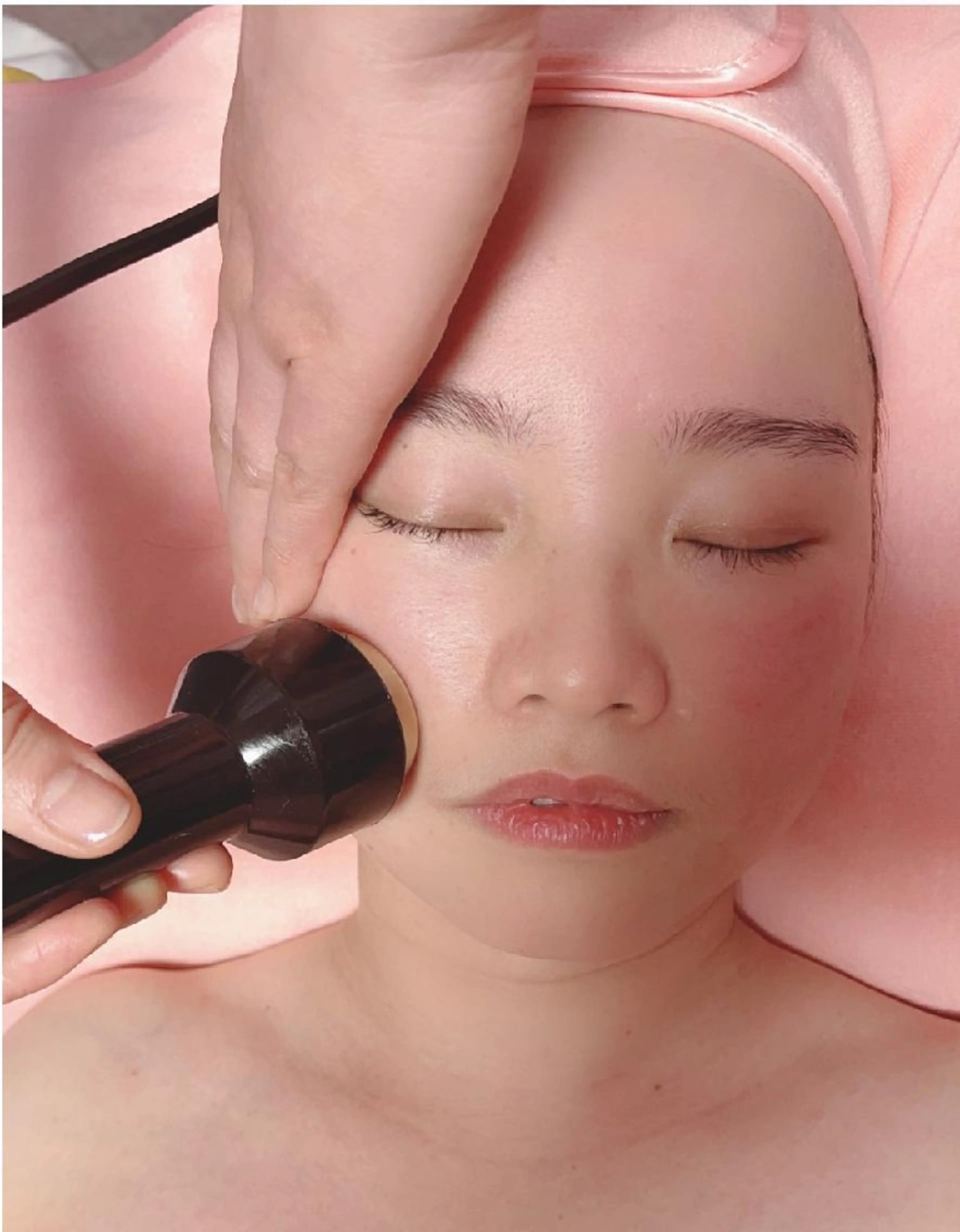 [オススメ♪]　超音波導入　プラスデコルテケア　小顔フェイシャル90分　¥11000 →6000の写真