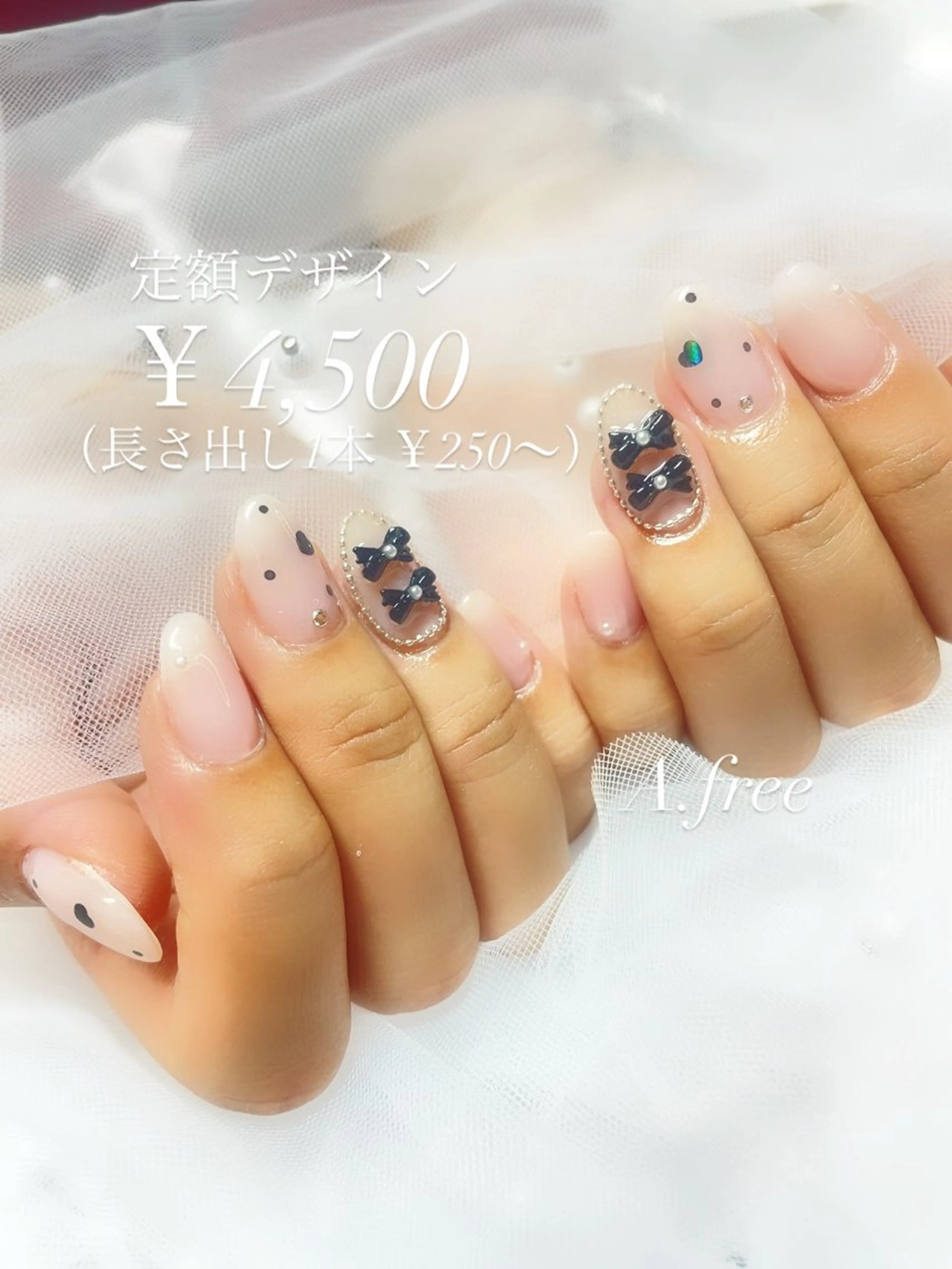 ネイル ジェルネイル ハンドネイル A.free✧*｡ アレルギー対応✧*｡のネイルデザイン