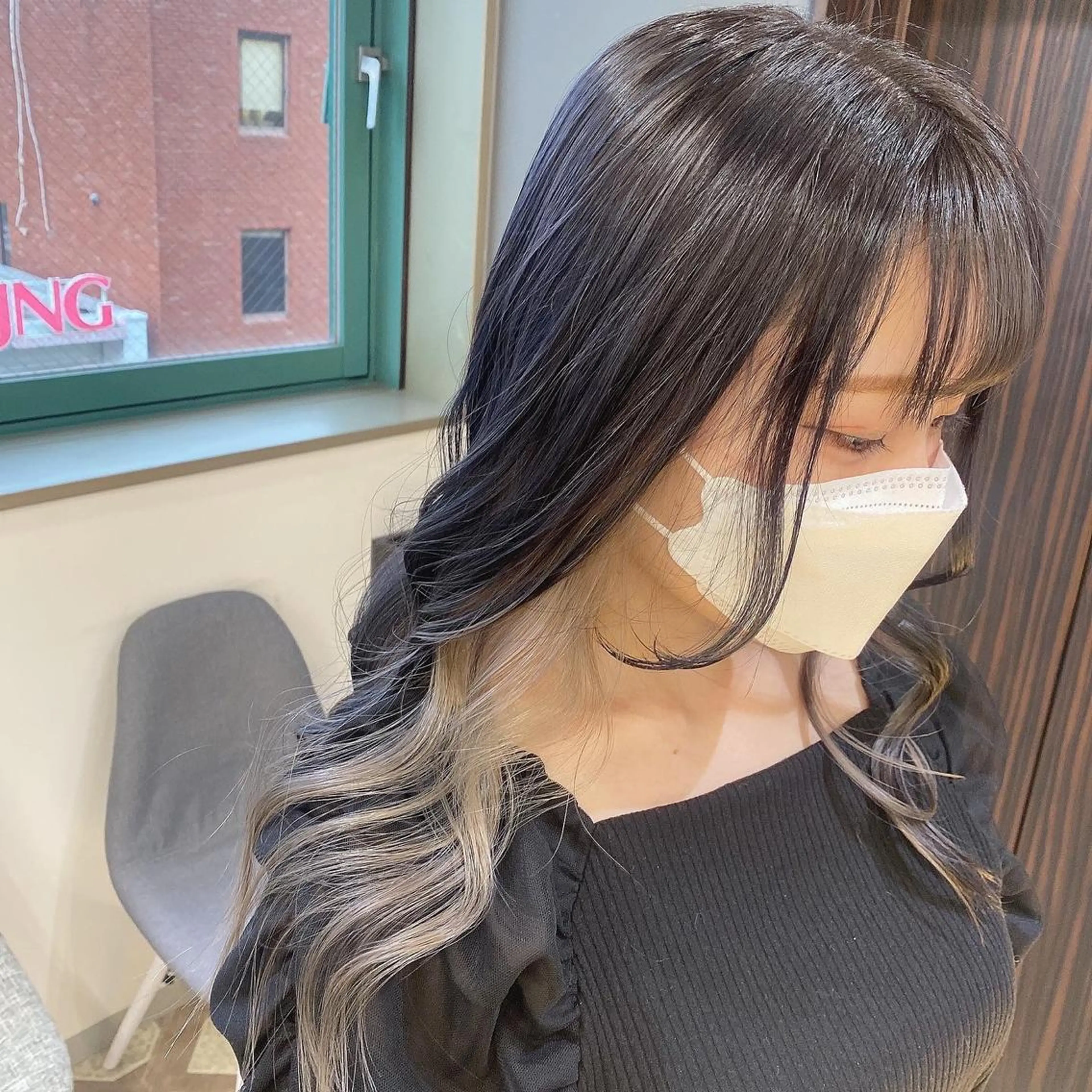 ミディアム カラー jill by gisel＿奥家のヘアスタイル