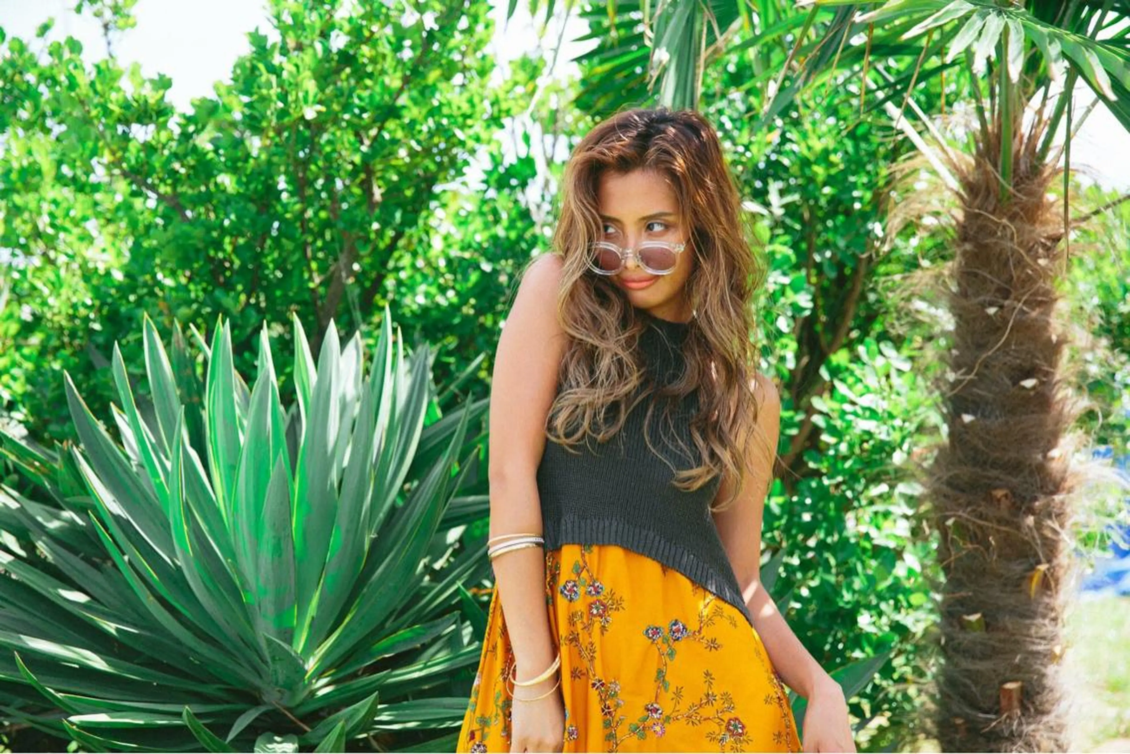 セミロング 外国人風カラー カット ヘアカラー トリートメント 所渉/韓国レイヤー /ウルフカットのヘアスタイル