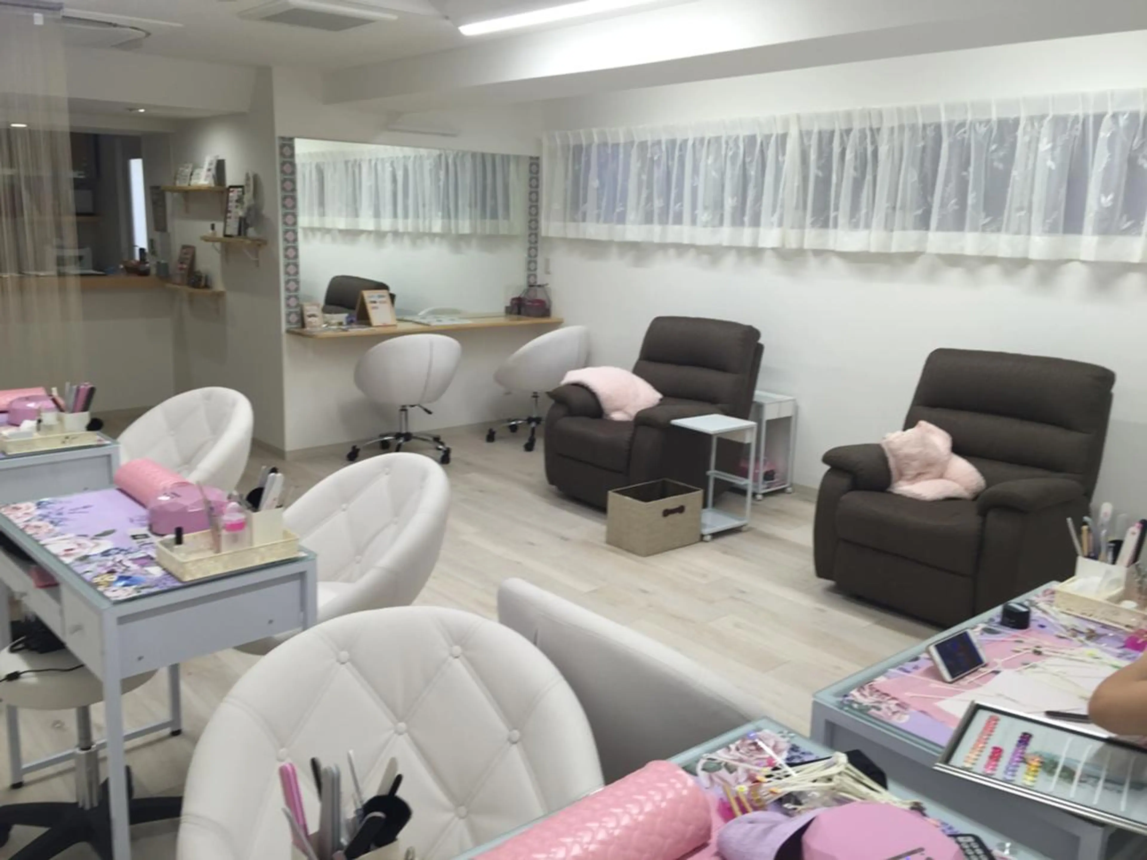 ネイル 佐藤 ニーナ★ラベンダーのネイルデザイン