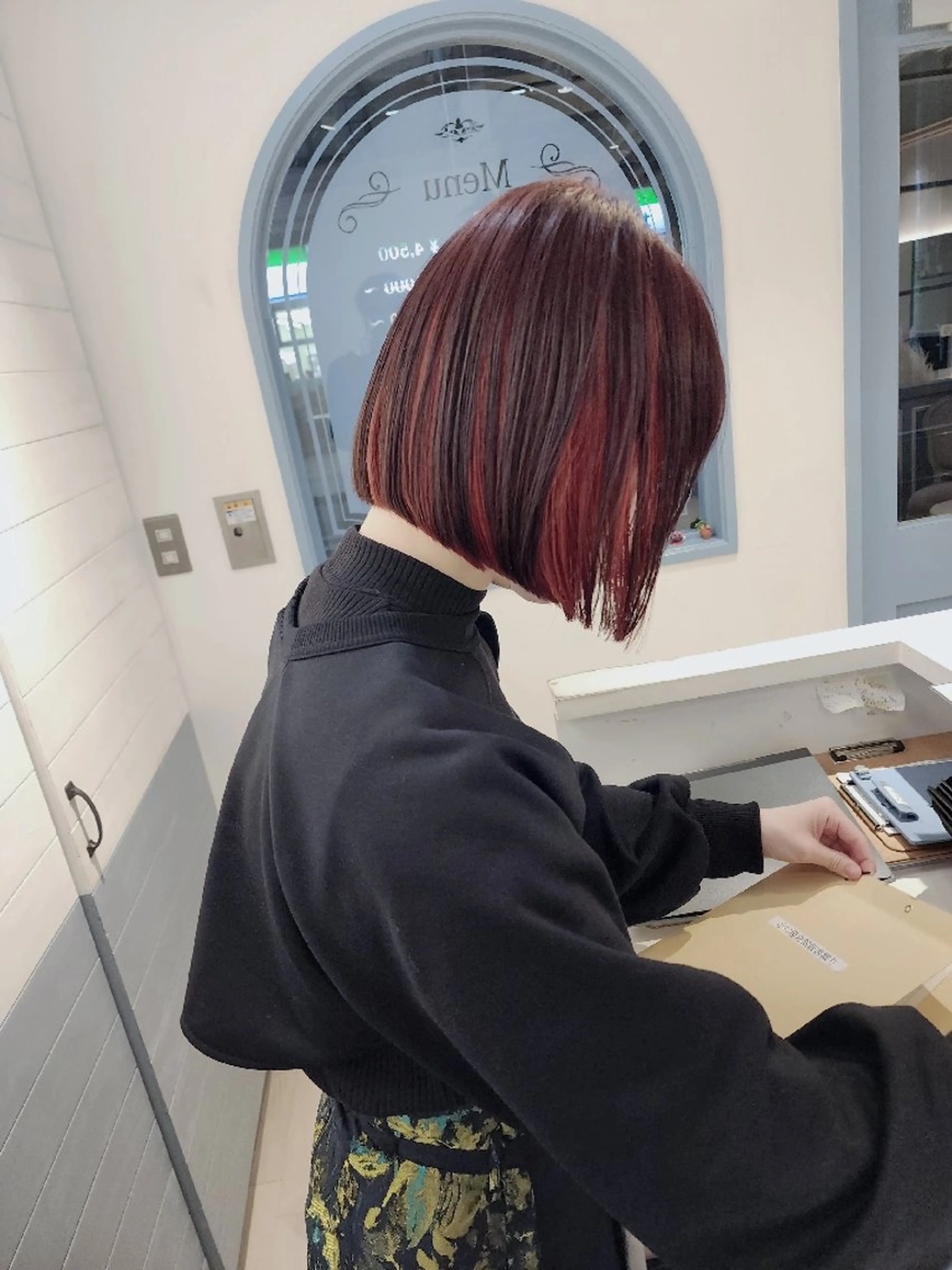 ボブなのにこんなに軽くていいんですか?の写真