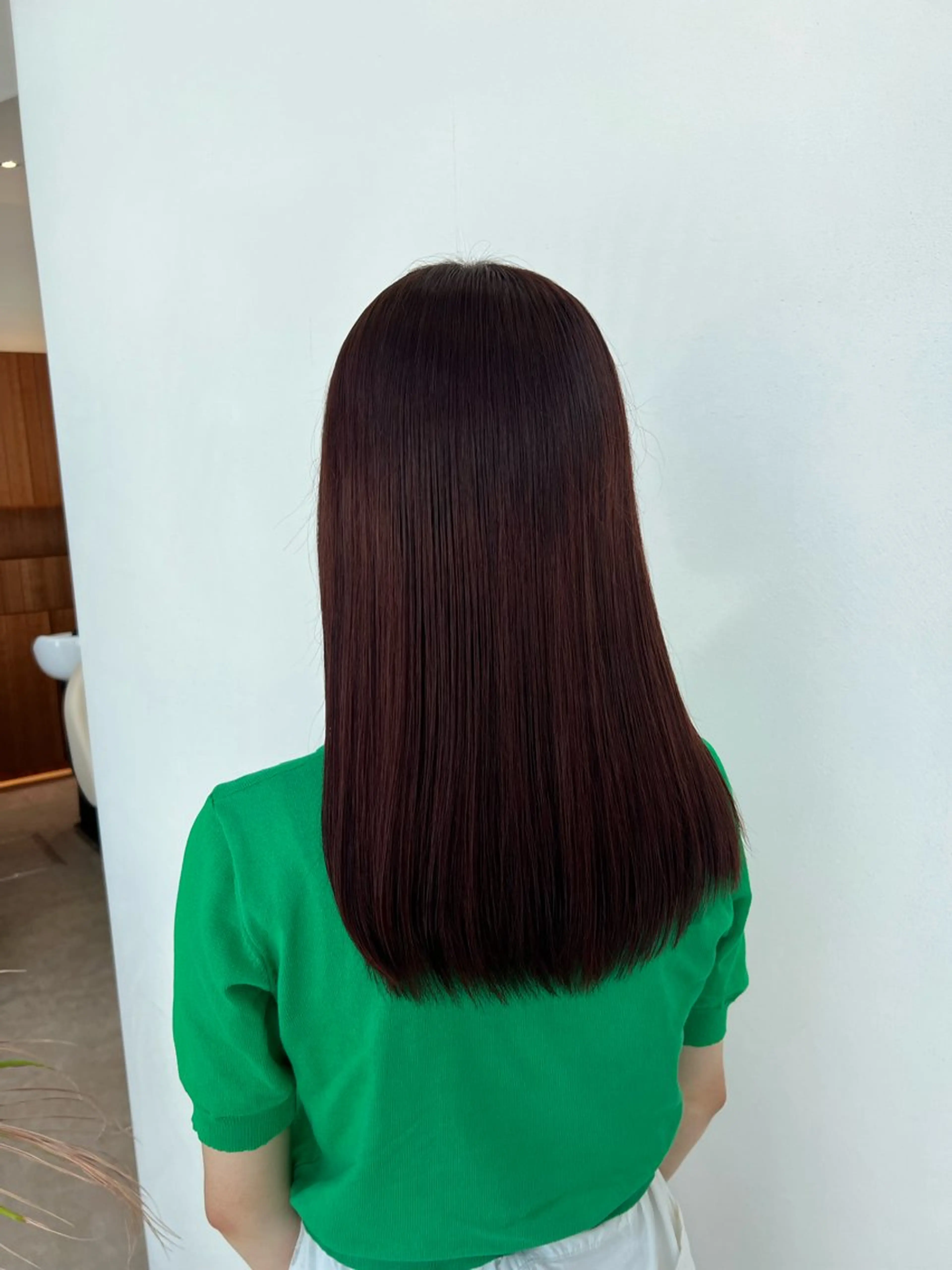 ミディアム カラー ✨髪質改善 縮毛矯正 艶髪 立川 コウキ✨のヘアスタイル