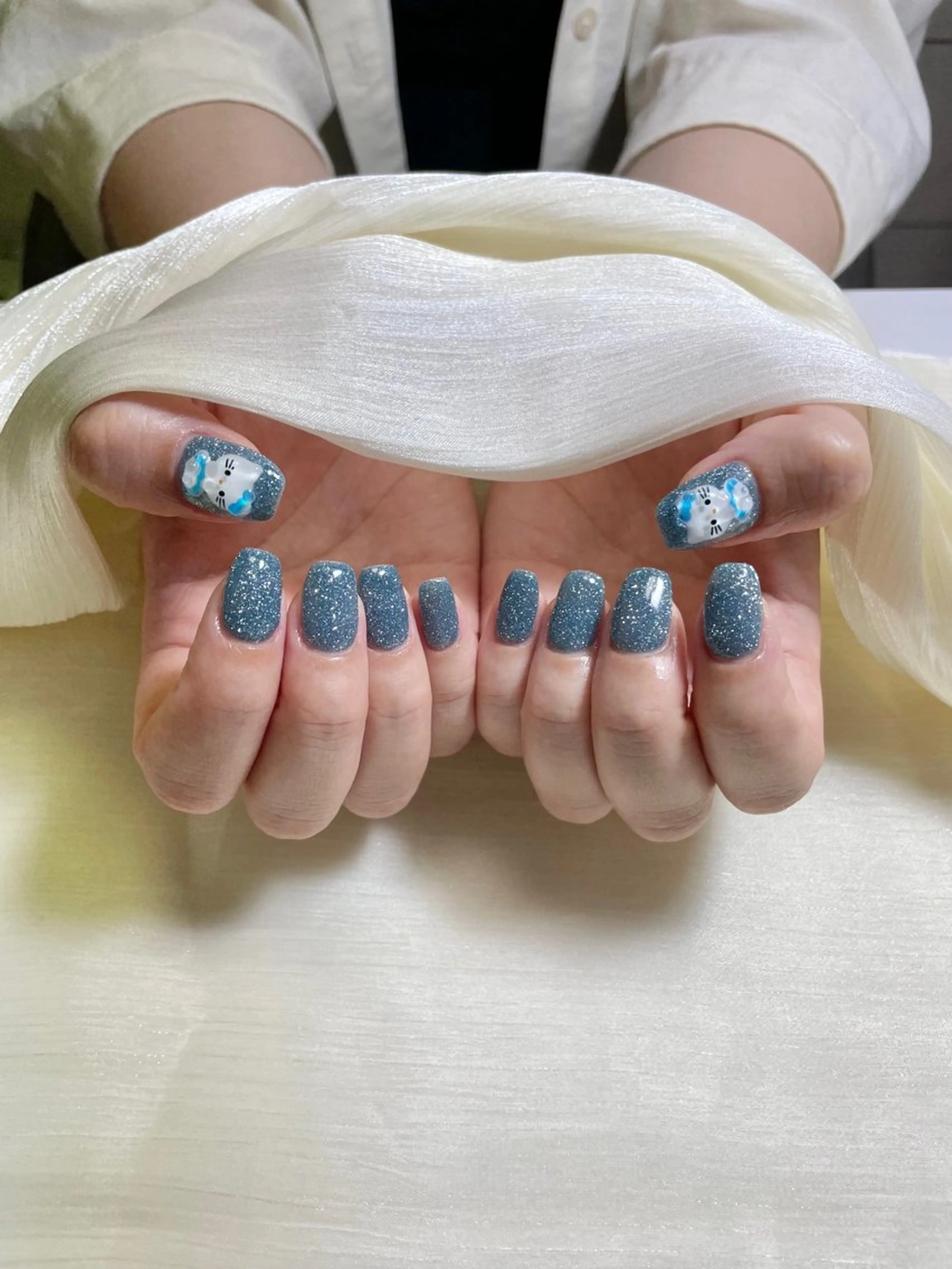 ネイル ハンドネイル ハンドケア 🍑 momo_nailのネイルデザイン