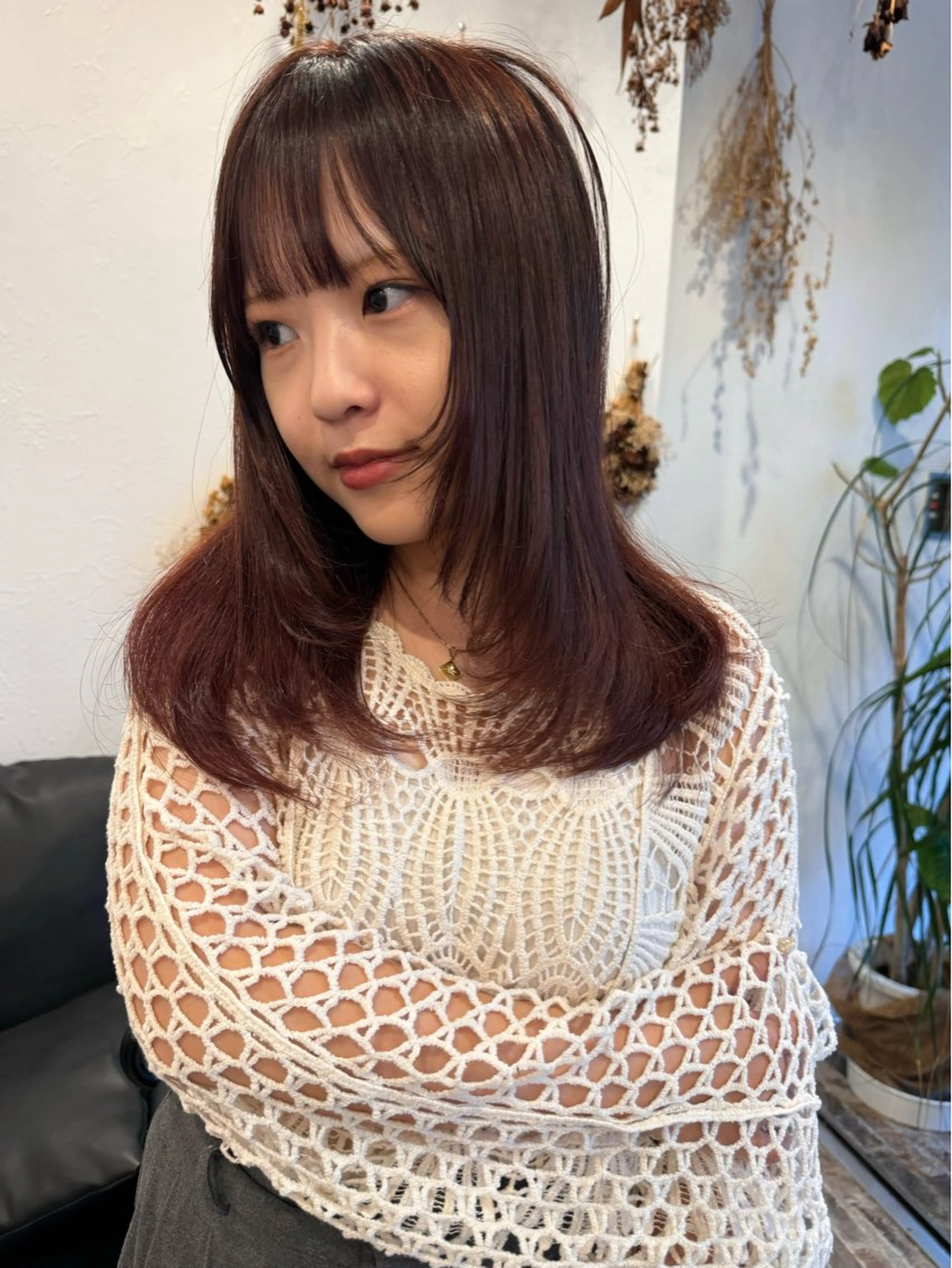 セミロング カラー レイヤーカット カット ヘアカラー トリートメント m ā l o.🌷 サカモトマイコのヘアスタイル