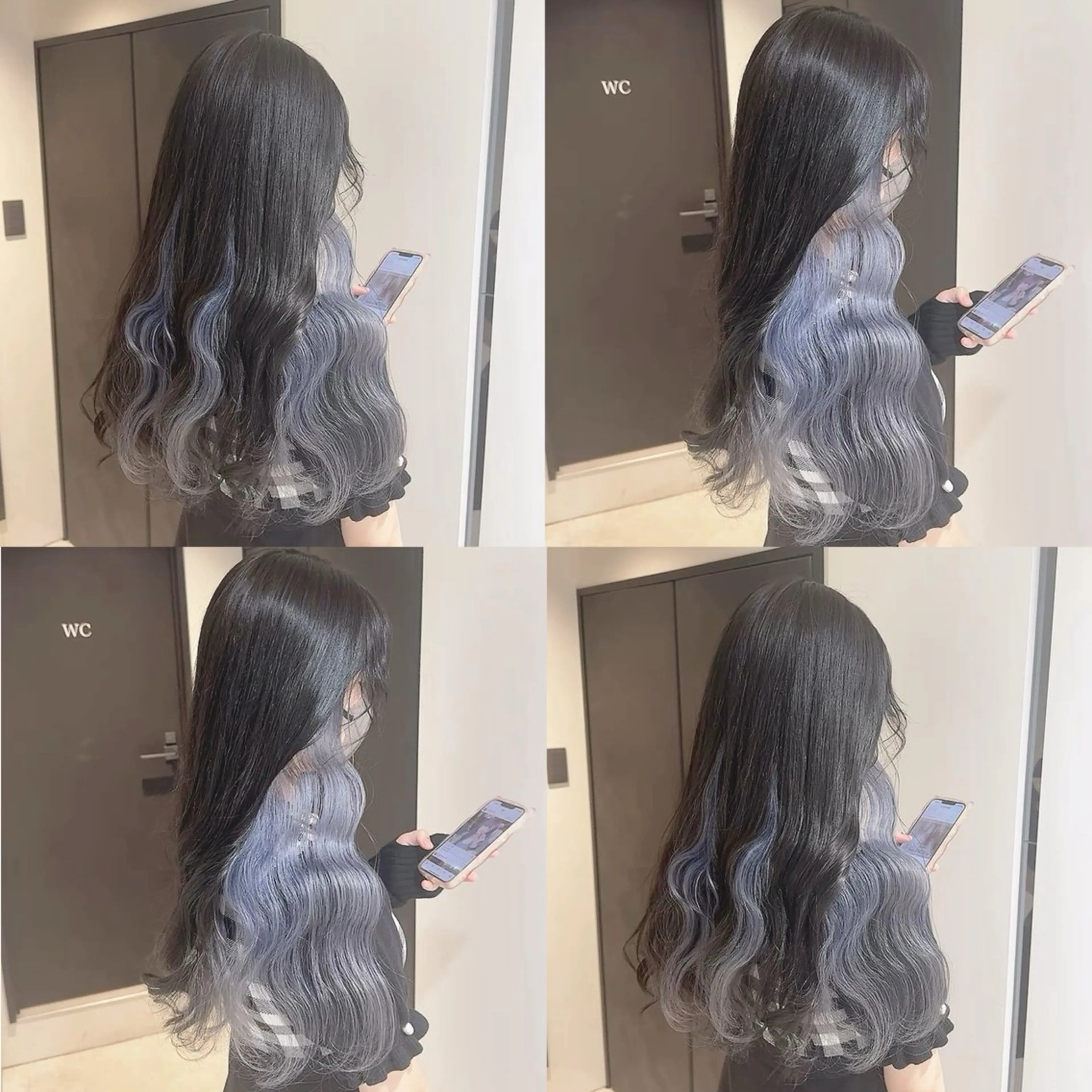 カラー ヘアカラー トリートメント 渋谷:インナーカラー ／🍒エリカ🍒のヘアスタイル