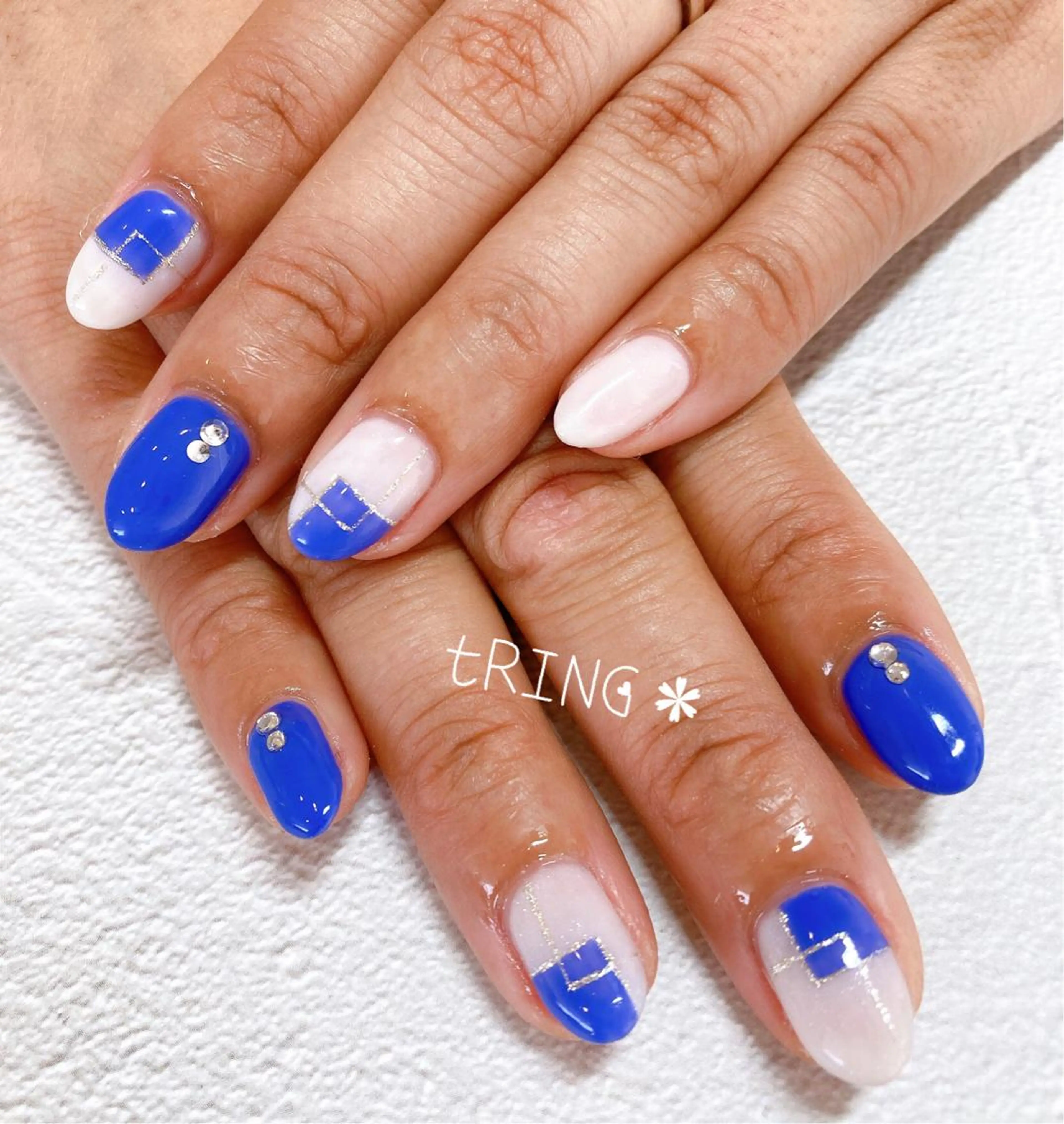ネイル ハンドネイル tRING＊ しいの木台のネイルデザイン